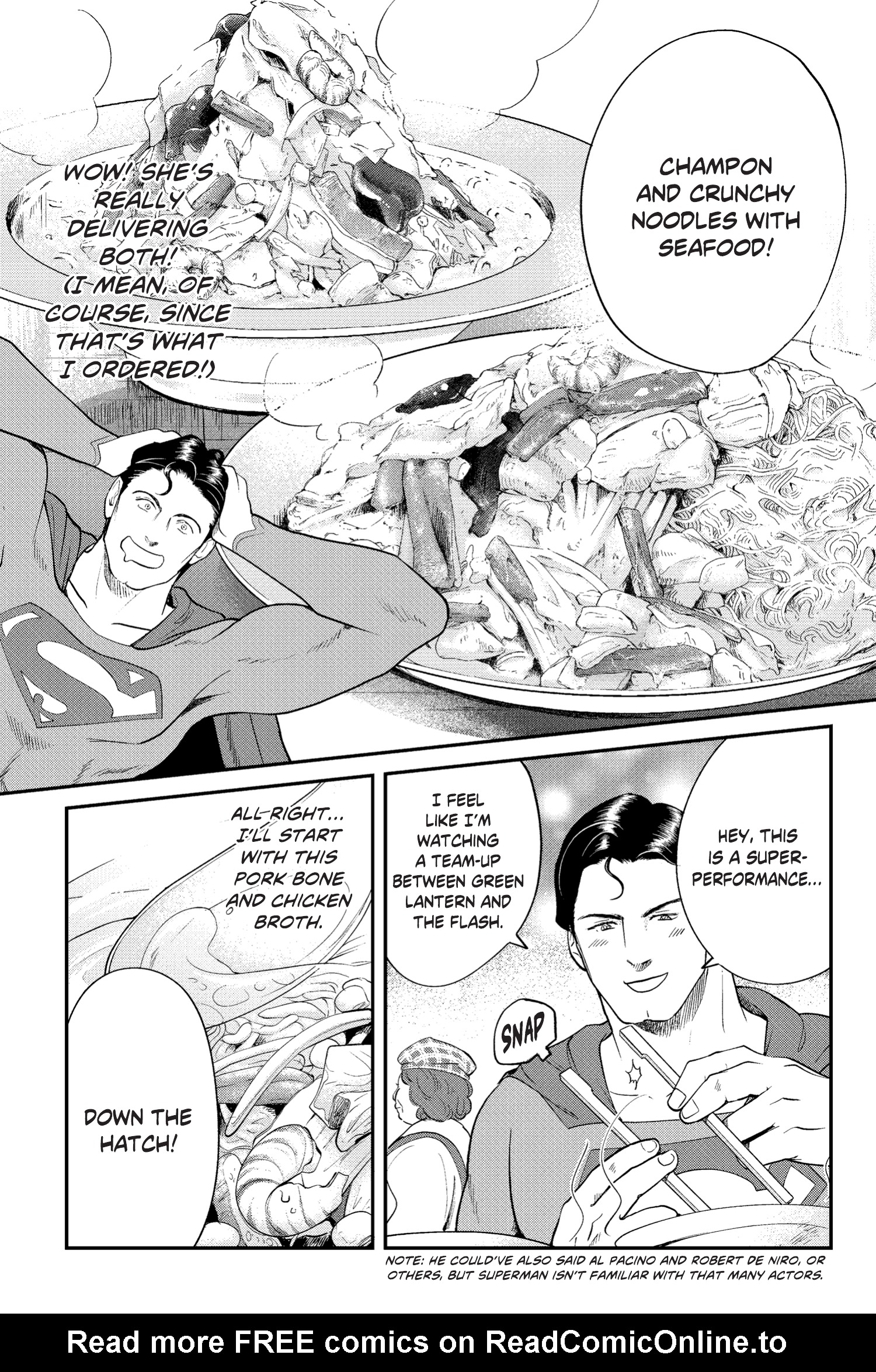 Read online Superman vs. Meshi comic -  Issue #7 - 10
