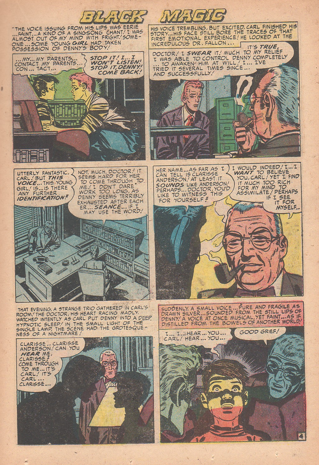 Read online Black Magic (1950) comic -  Issue #12 - 15