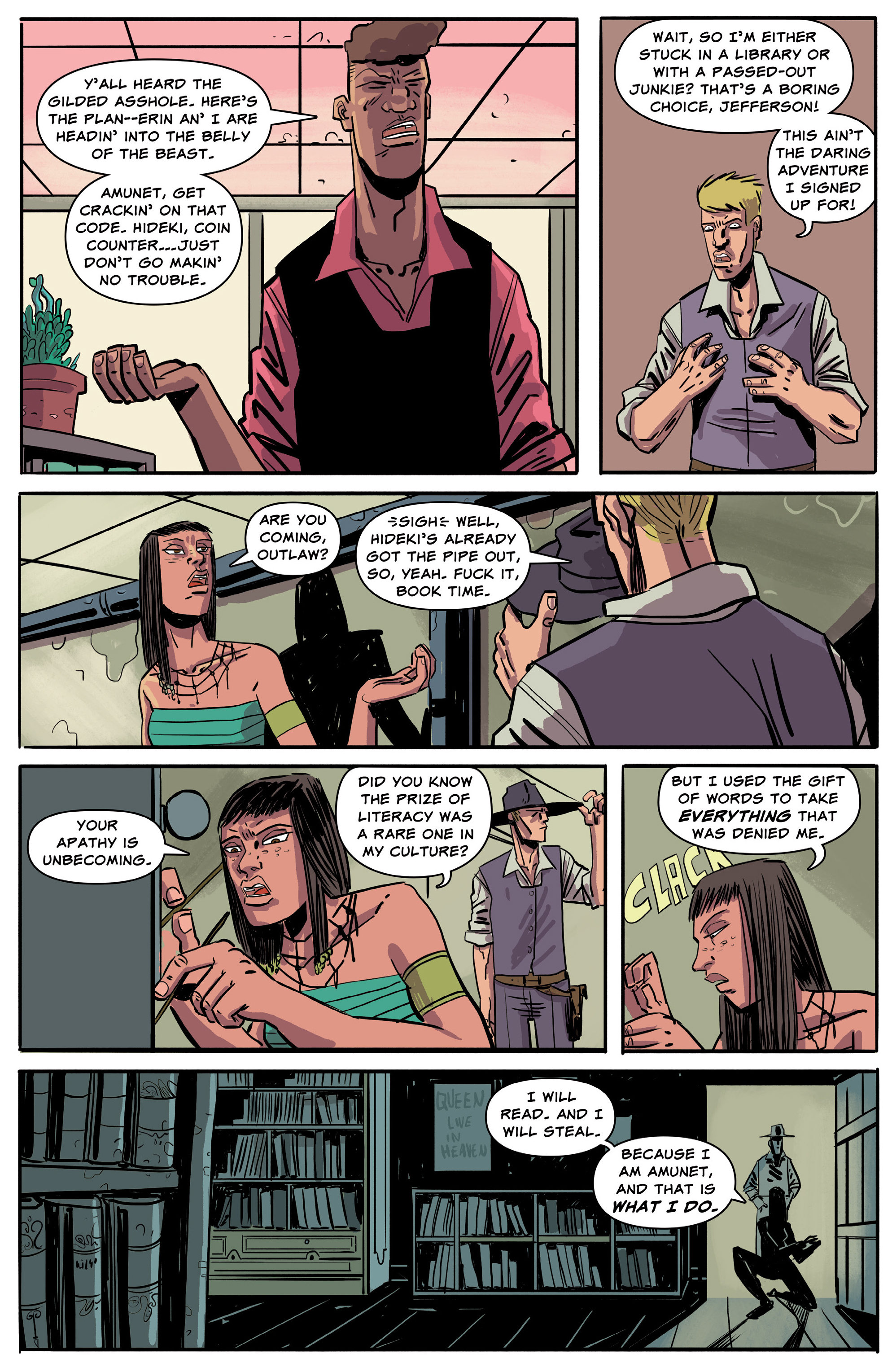 Read online Heavenly Blues comic -  Issue #4 - 17