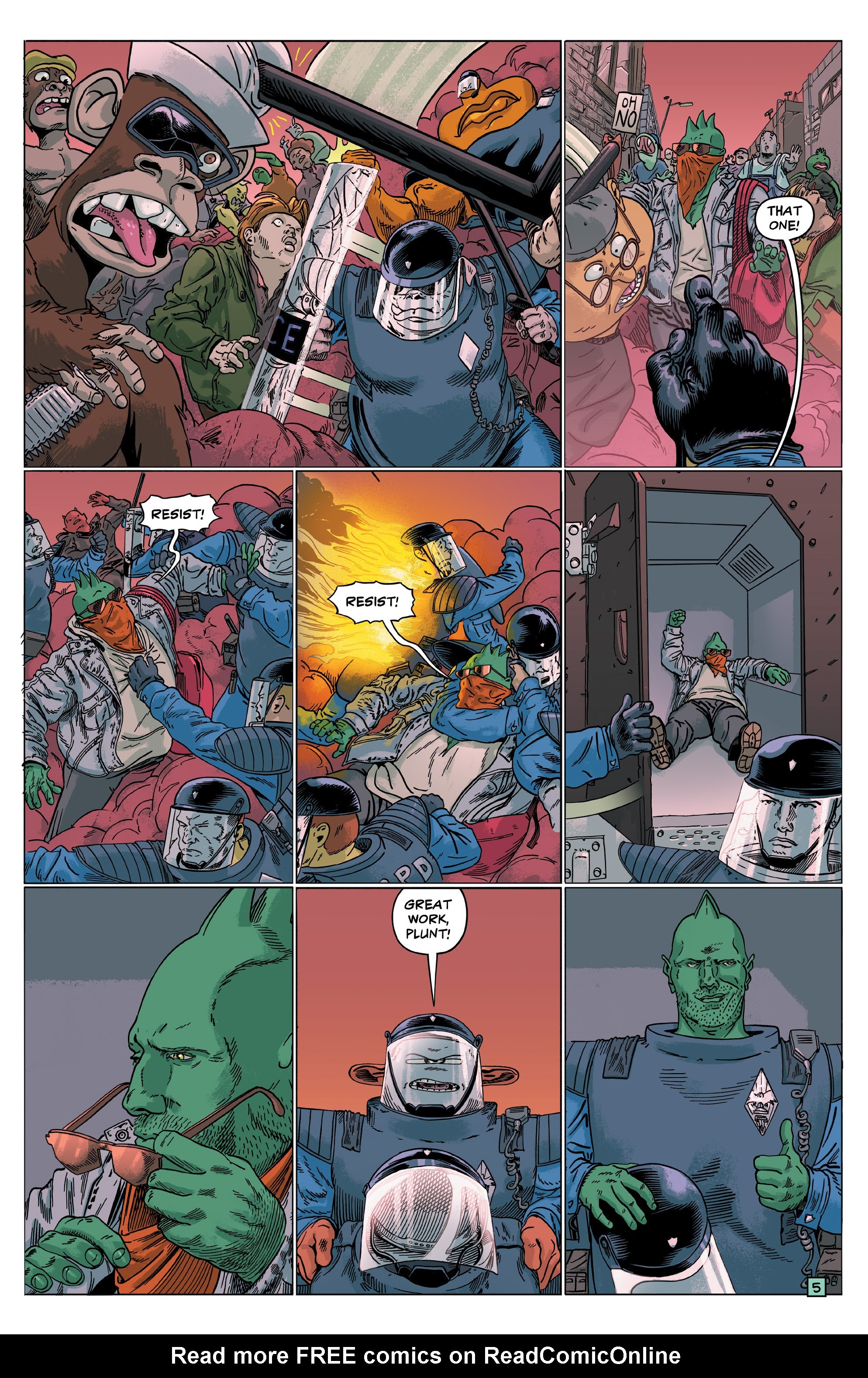Read online Justice Warriors comic -  Issue #3 - 7