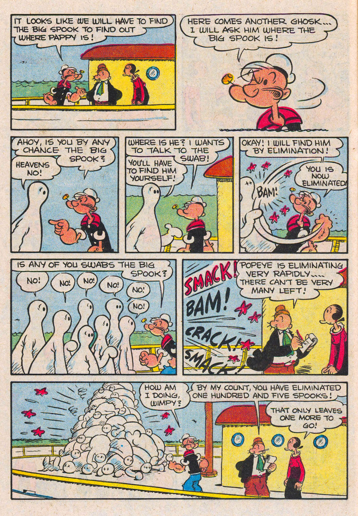 Read online Popeye (1948) comic -  Issue #169 - 16