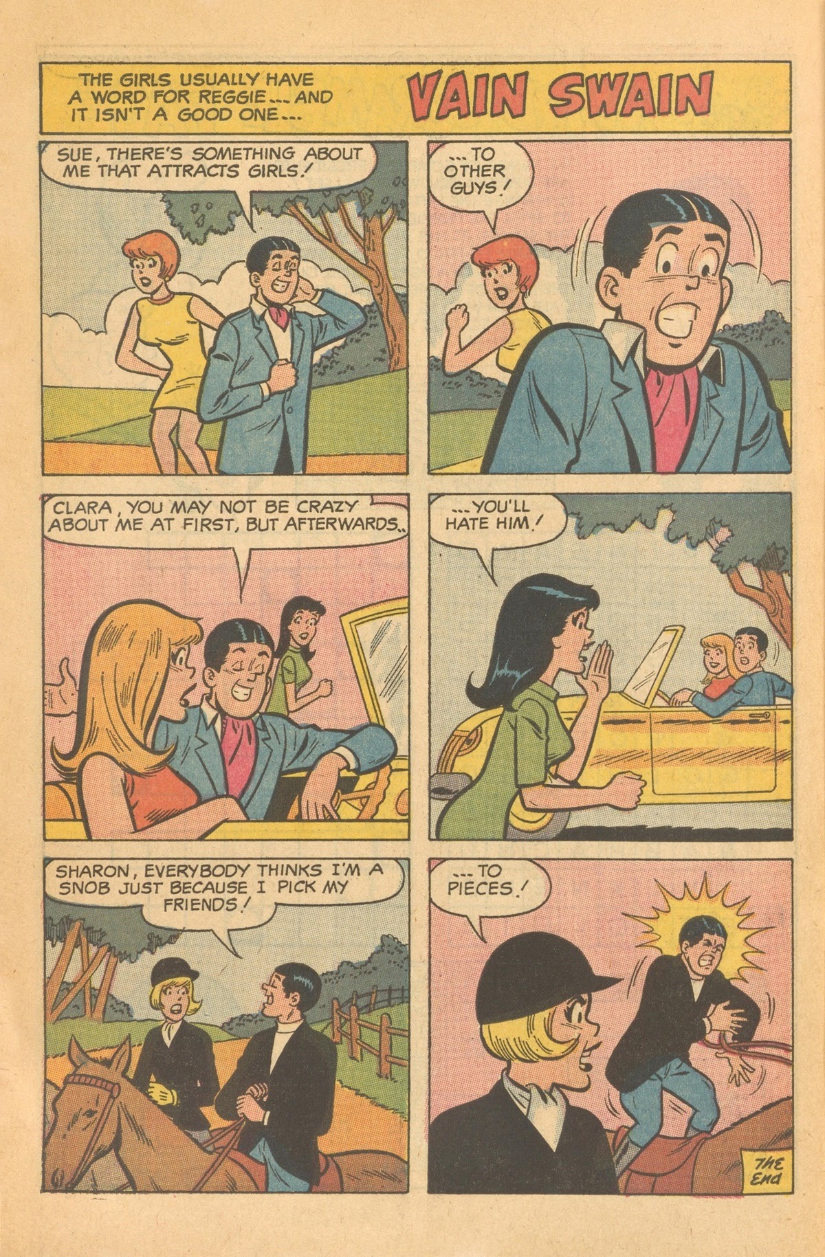 Read online Reggie's Wise Guy Jokes comic -  Issue #16 - 64