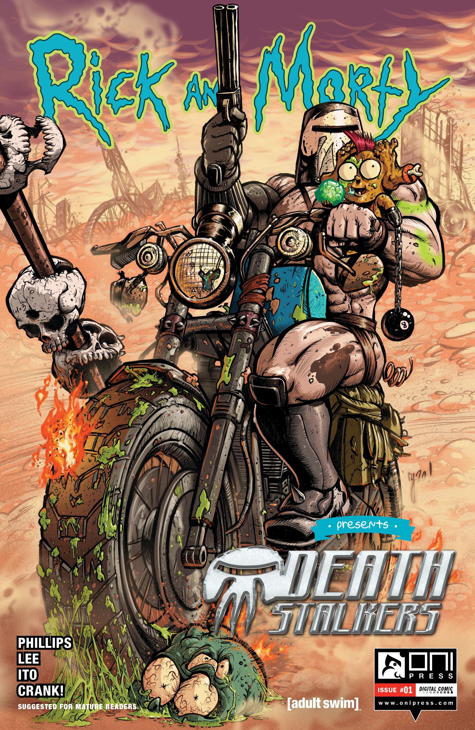 Read online Rick and Morty Presents: Death Stalkers comic -  Issue # Full - 1