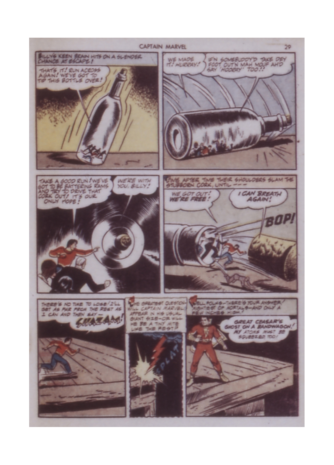 Read online Captain Marvel Adventures comic -  Issue #14 - 29