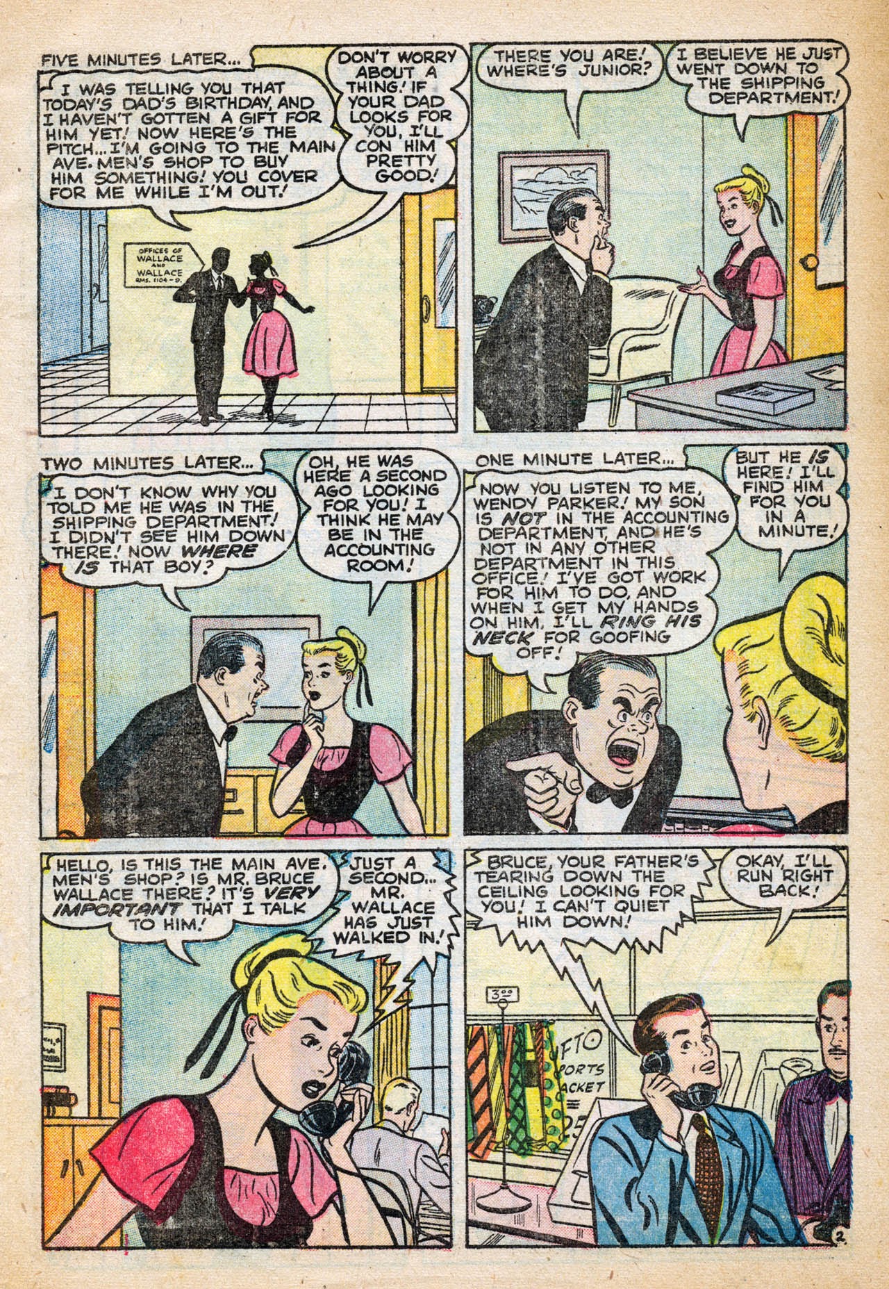 Read online Patsy and her Pals comic -  Issue #5 - 21