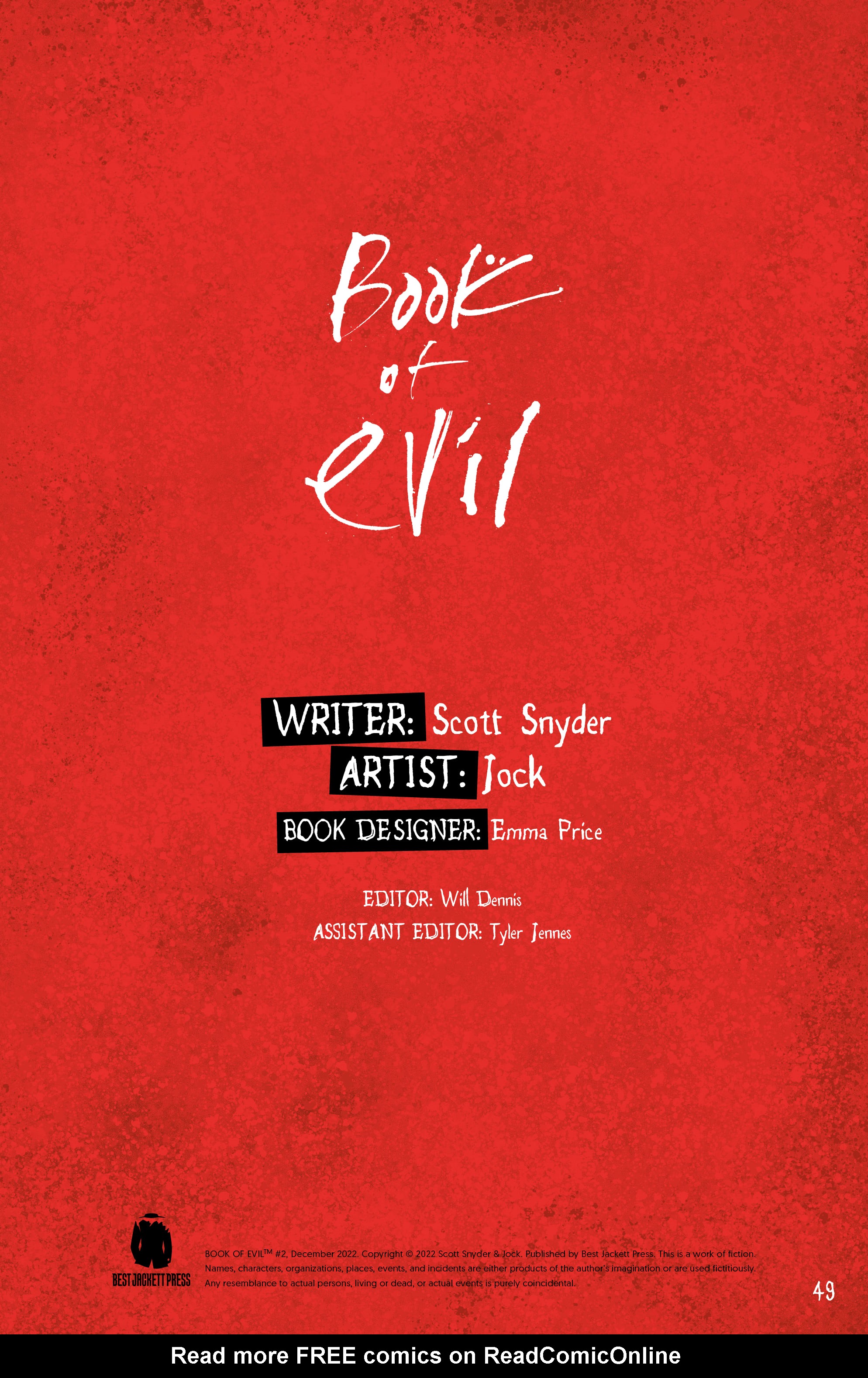 Read online Book of Evil comic -  Issue #2 - 44