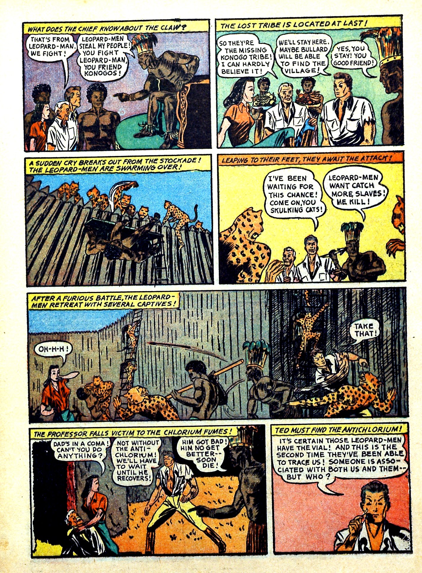 Read online Exciting Comics comic -  Issue #2 - 9