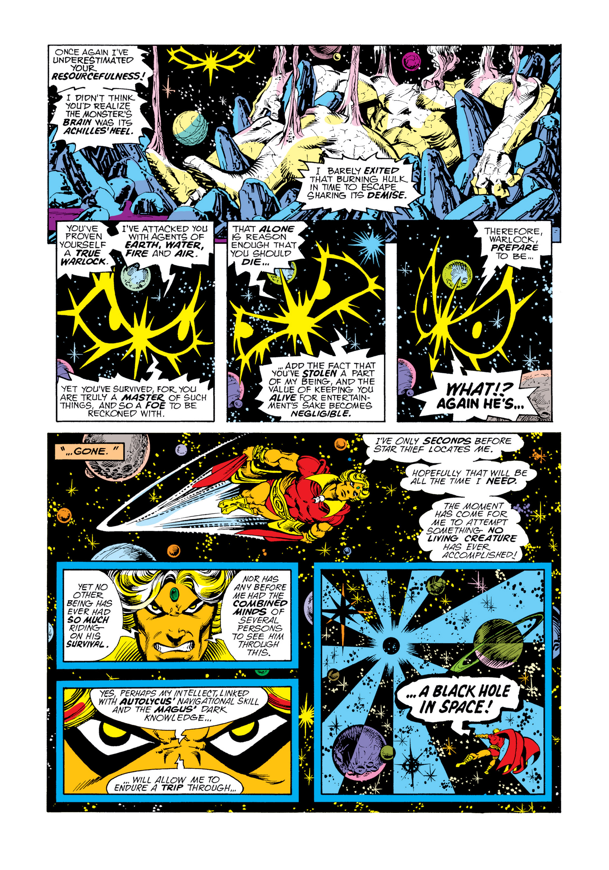 Read online Marvel Masterworks: Warlock comic -  Issue # TPB 2 (Part 2) - 92