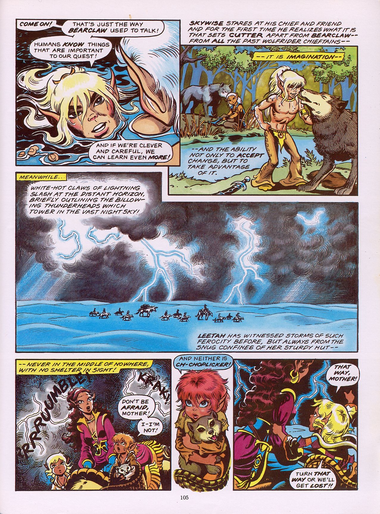 Read online ElfQuest (Starblaze Edition) comic -  Issue # TPB 2 - 115