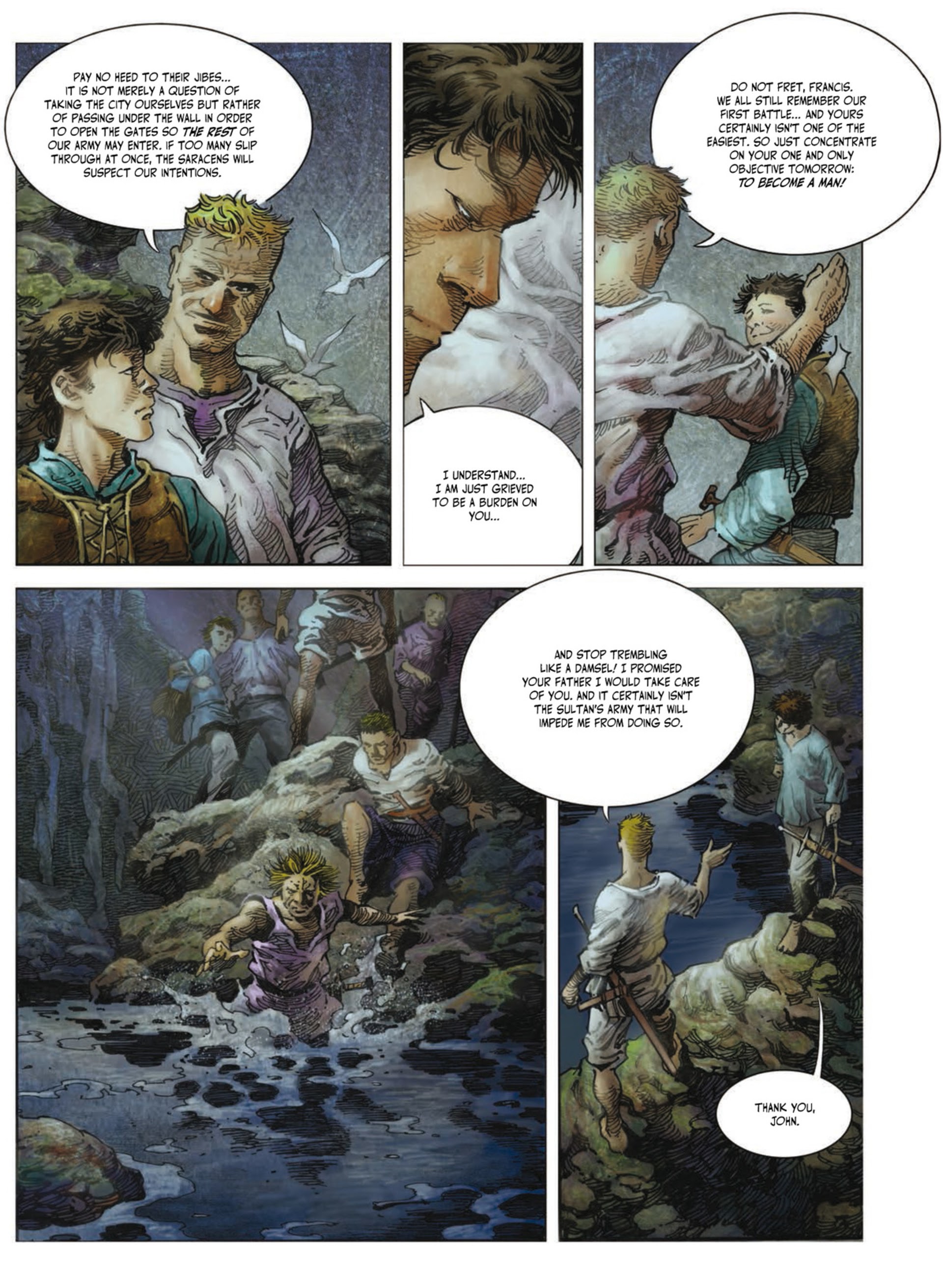 Read online Crusades comic -  Issue #1 - 8