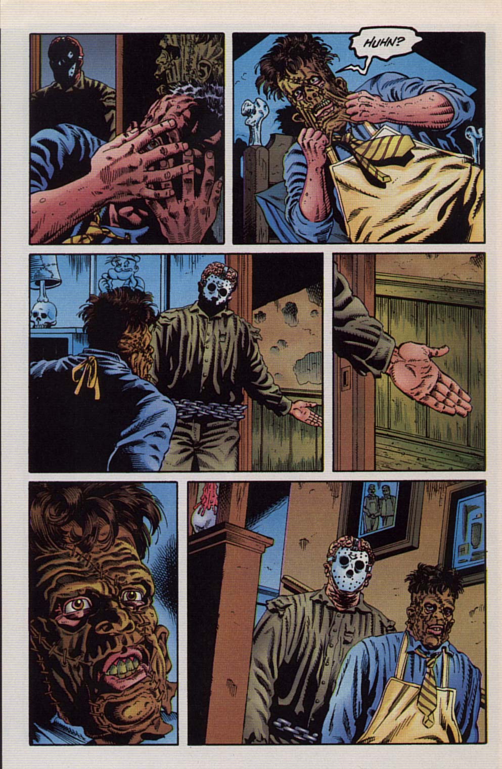 Read online Jason vs Leatherface comic -  Issue #1 - 28