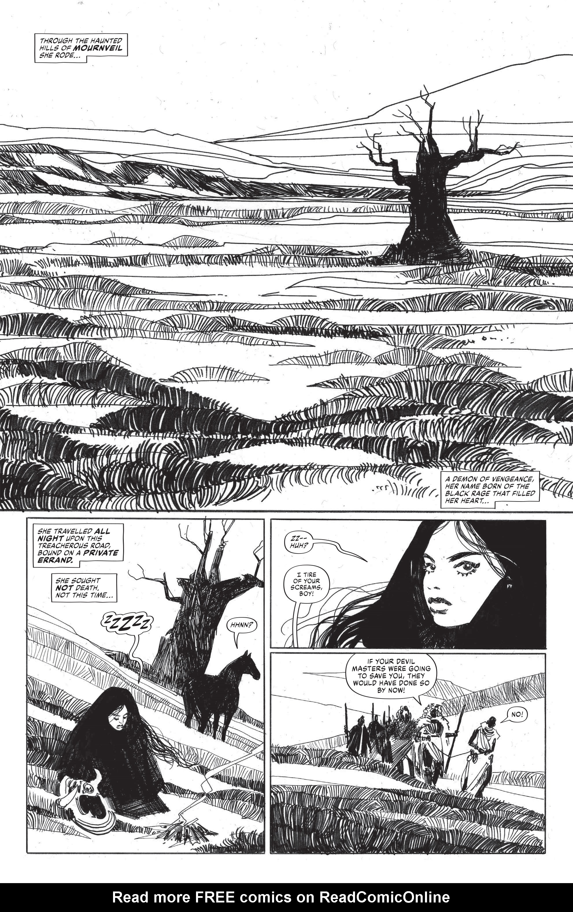 Read online Black Beth: Vengeance be thy name comic -  Issue # TPB - 37