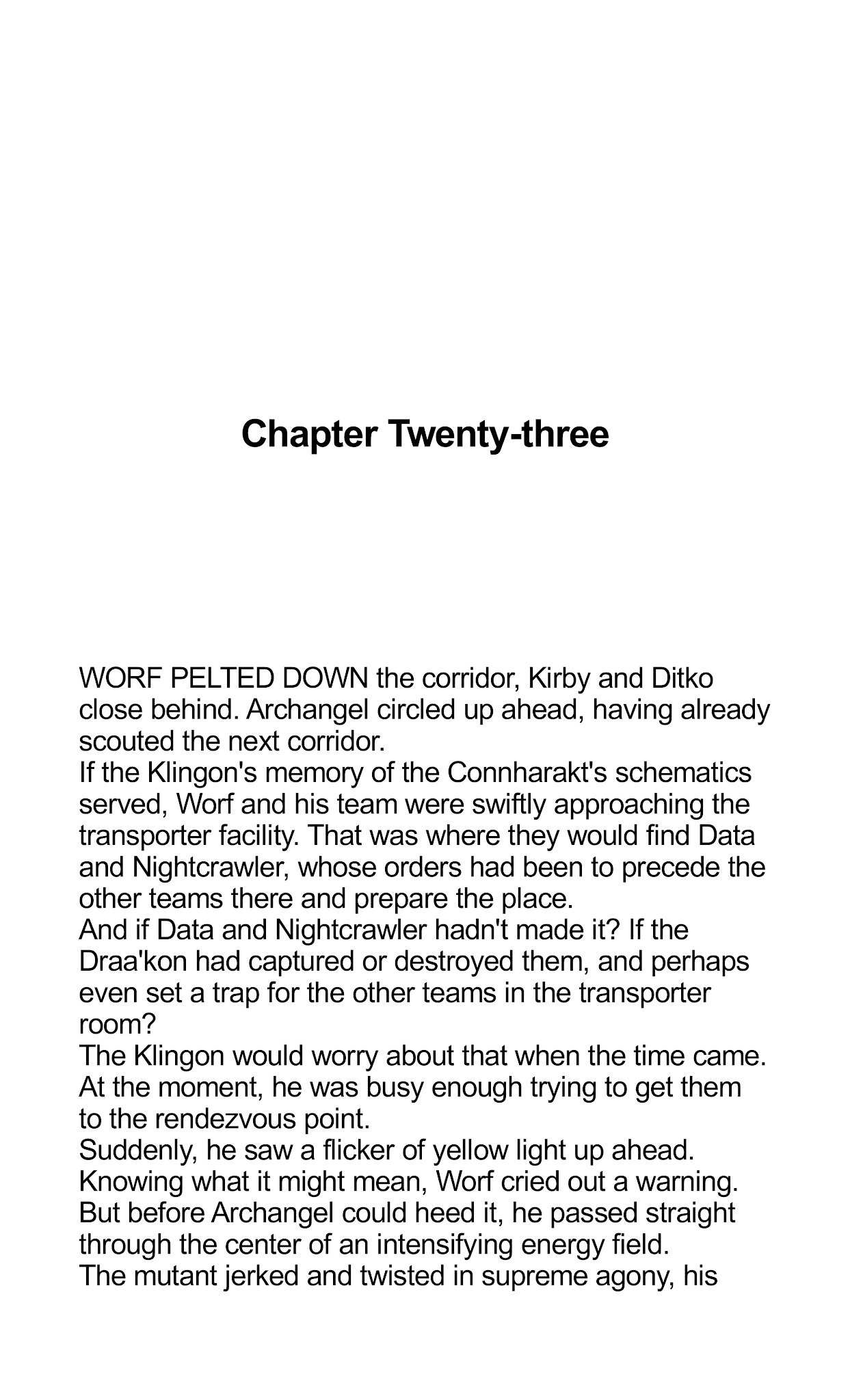 Read online Star Trek: The Next Generation/X-Men: Planet X comic -  Issue # TPB (Part 2) - 69