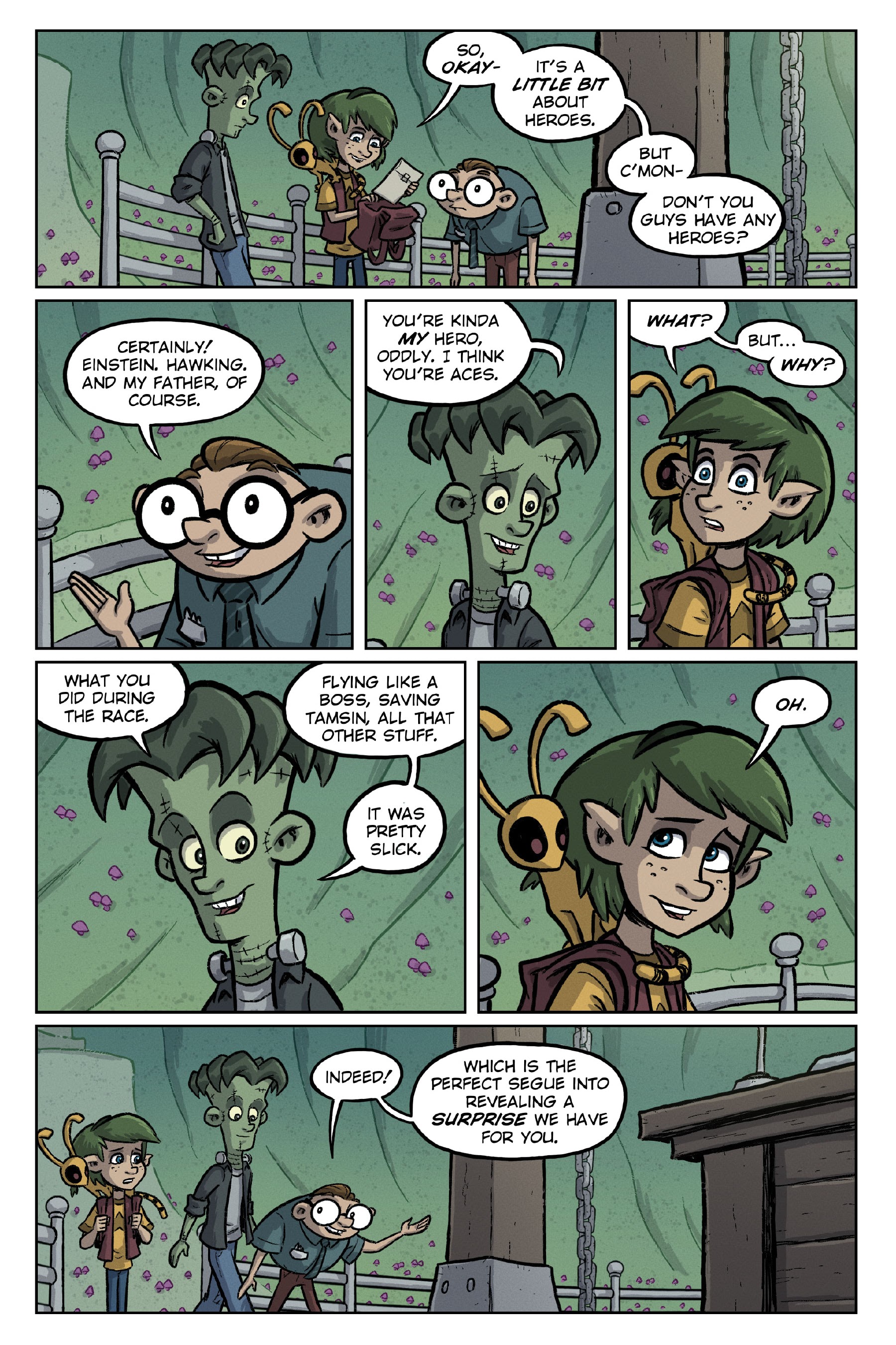 Read online Oddly Normal (2014) comic -  Issue #17 - 15