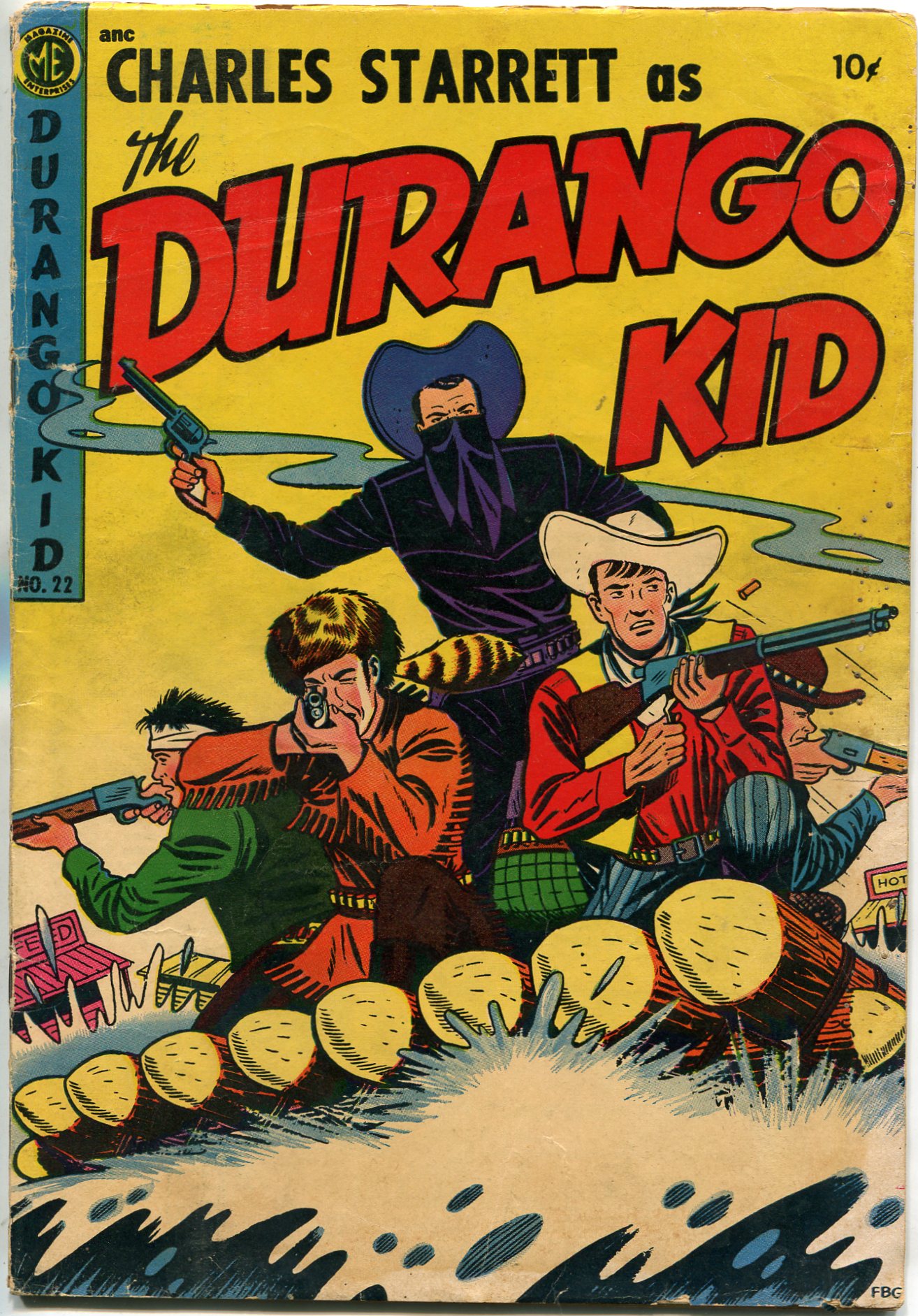 Read online Charles Starrett as The Durango Kid comic -  Issue #22 - 1
