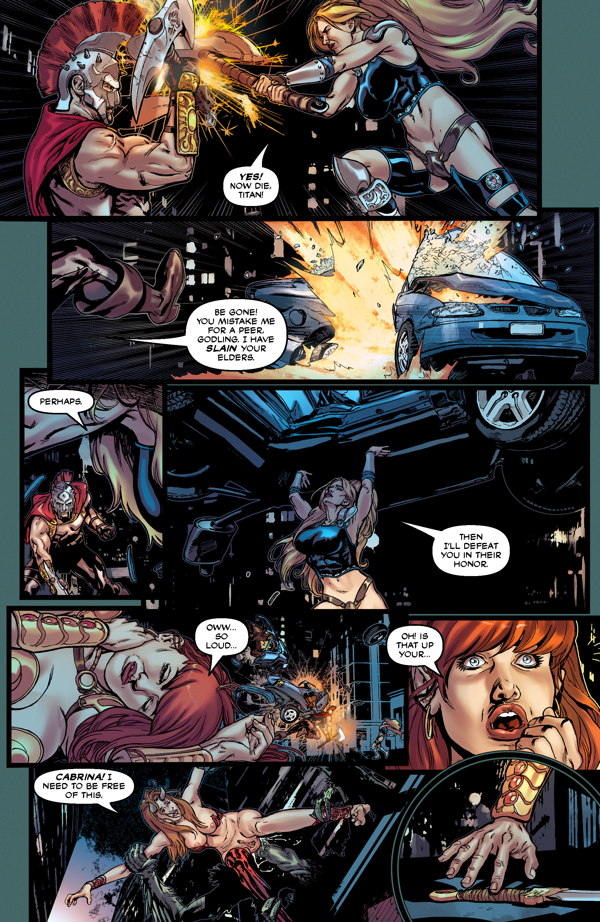 Read online Threshold:Allure comic -  Issue #4 - 12
