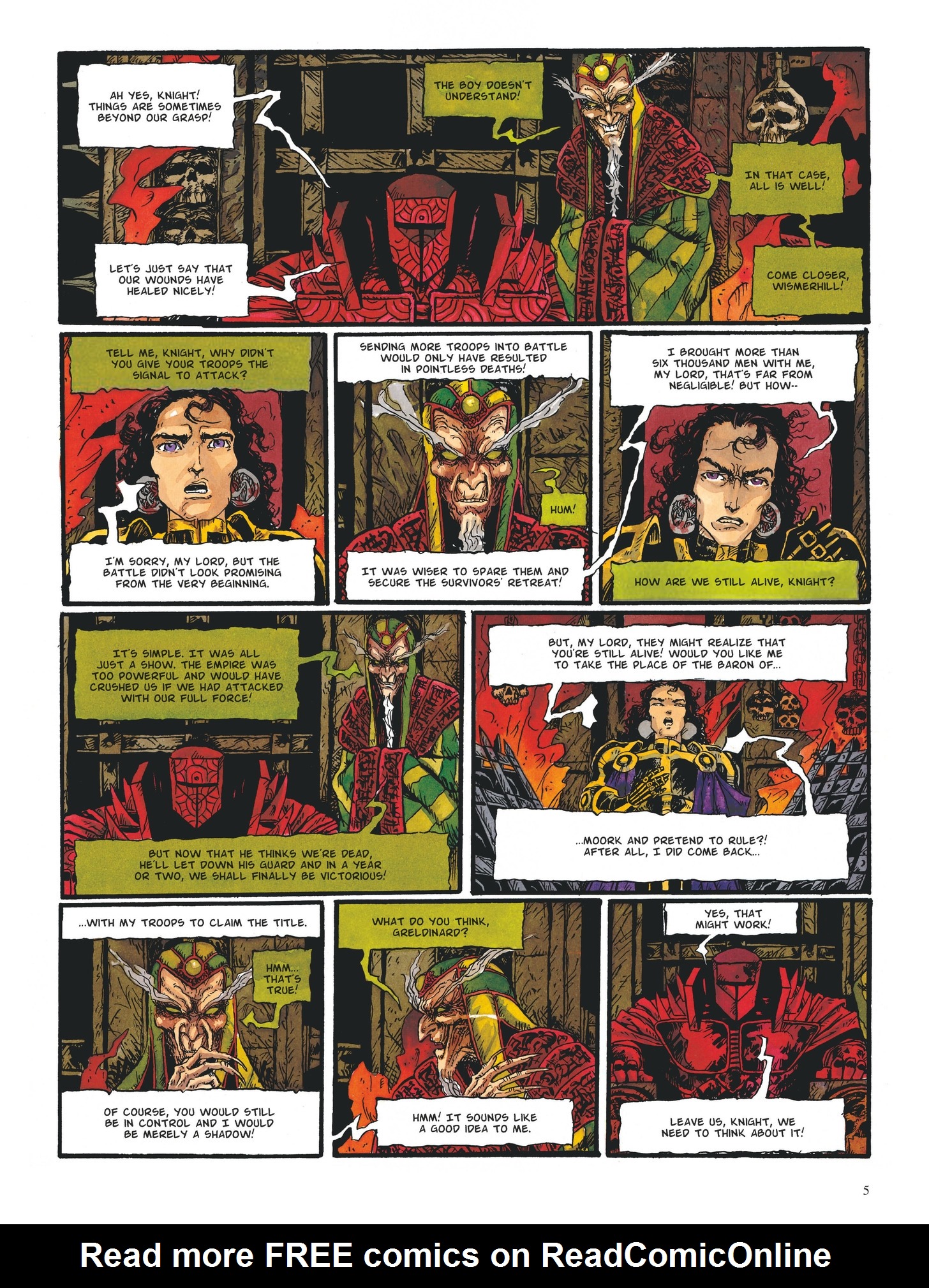 Read online The Black Moon Chronicles comic -  Issue #6 - 3