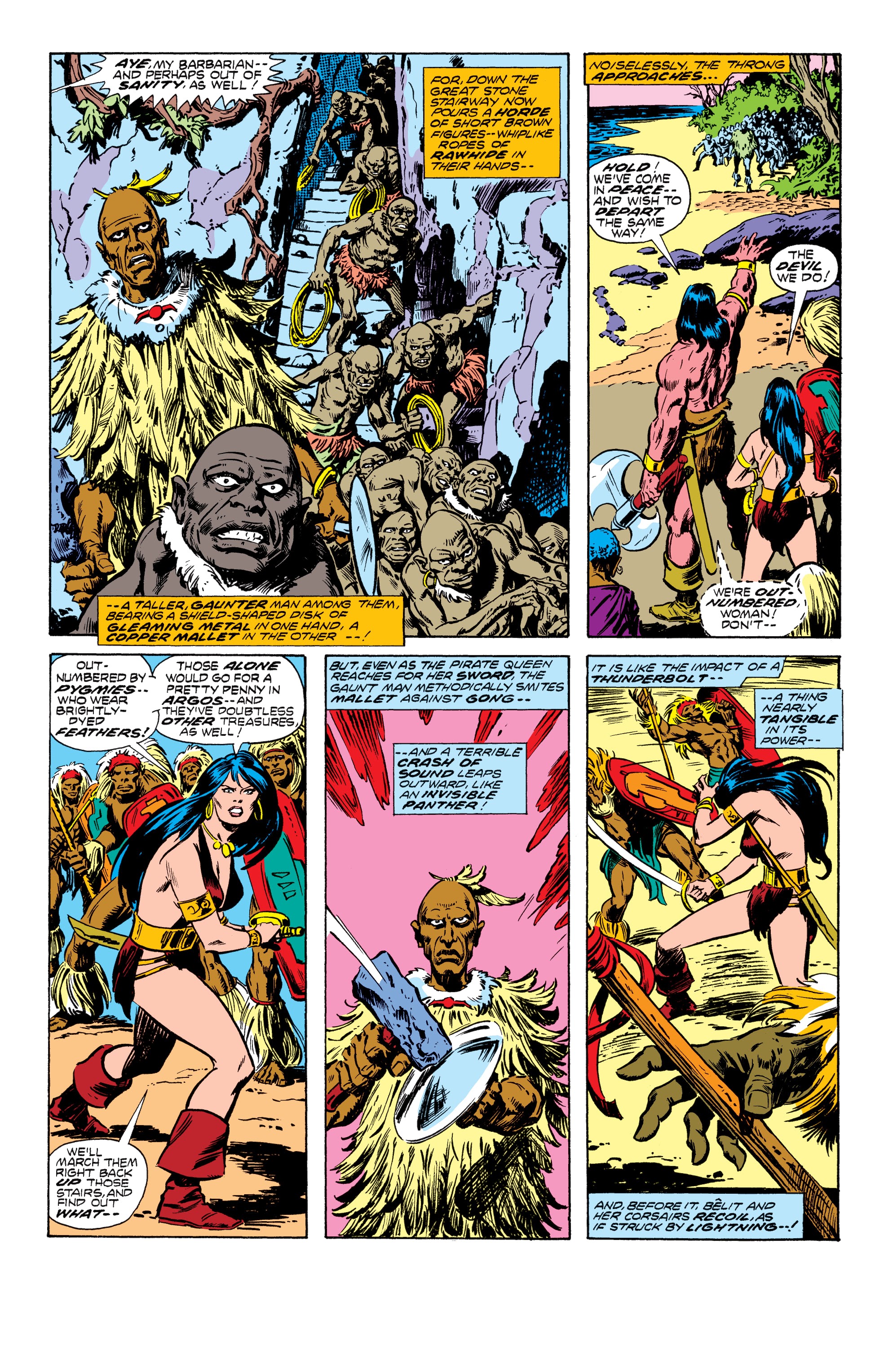 Read online Conan the Barbarian Epic Collection: The Original Marvel Years - Of Once and Future Kings comic -  Issue # TPB (Part 2) - 7