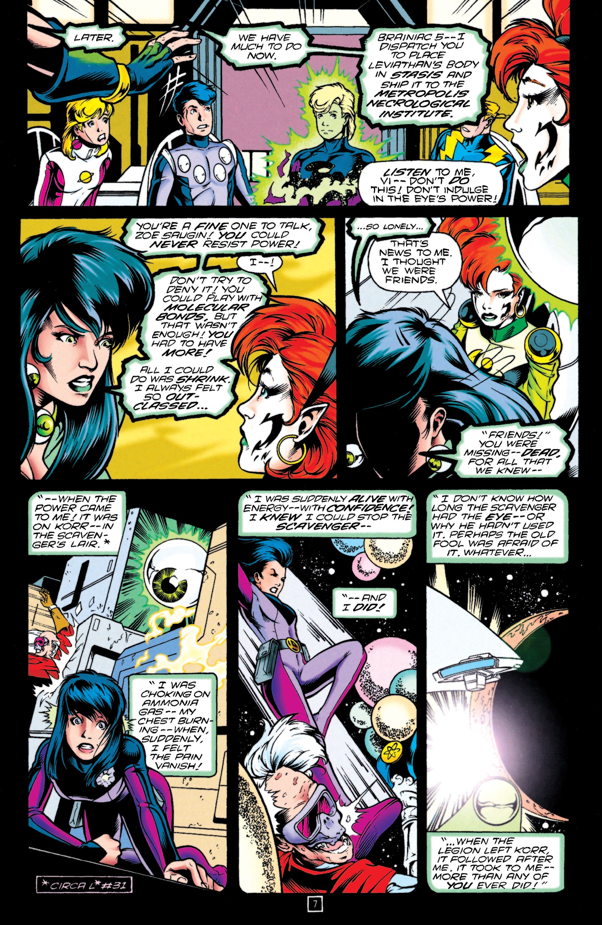 Read online Legionnaires comic -  Issue #40 - 7