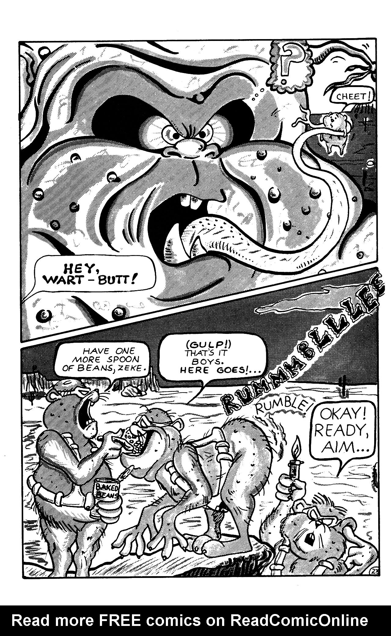 Read online Geriatric Gangrene Jujitsu Gerbils comic -  Issue #2 - 26