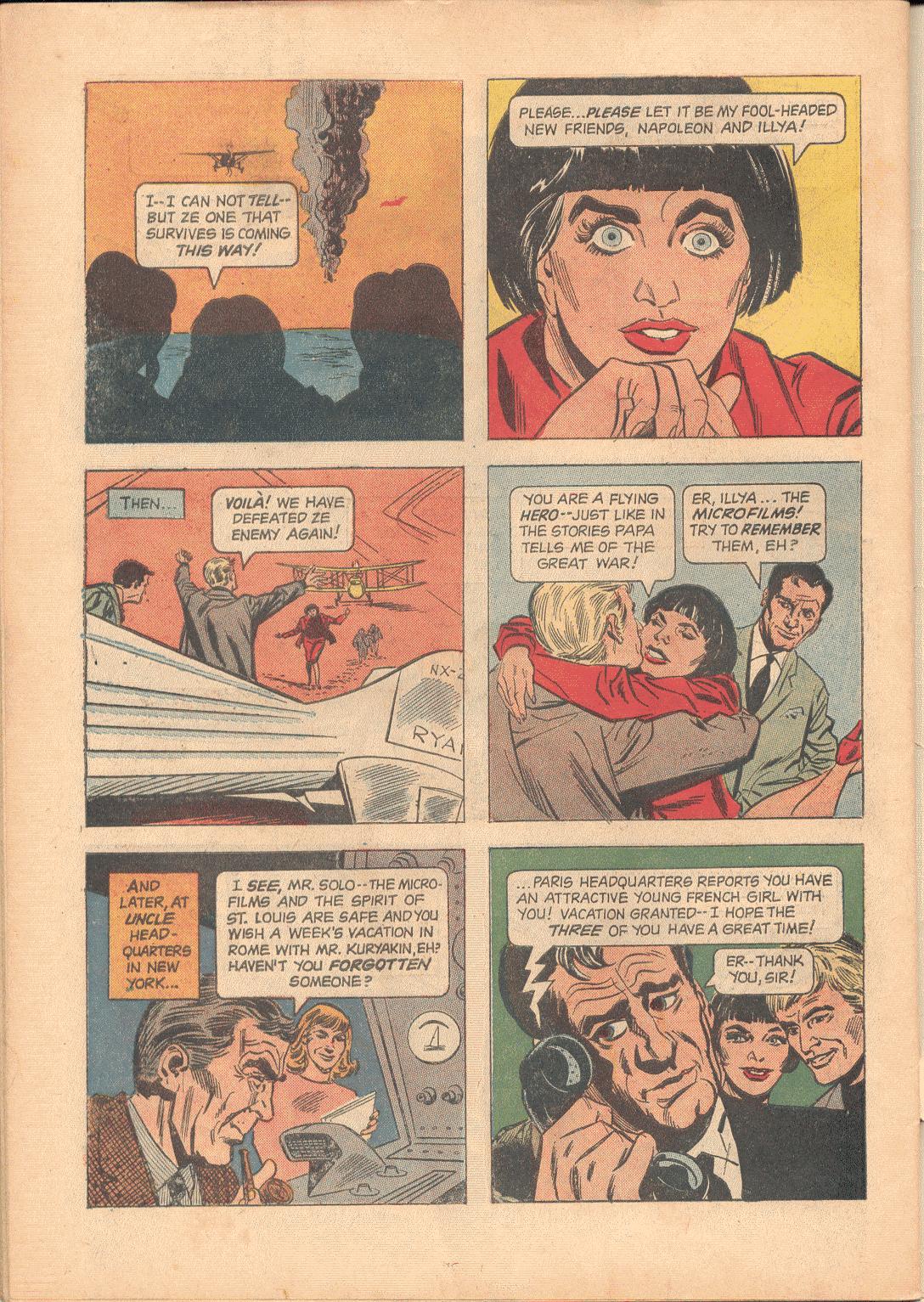 Read online The Man From U.N.C.L.E. comic -  Issue #9 - 34