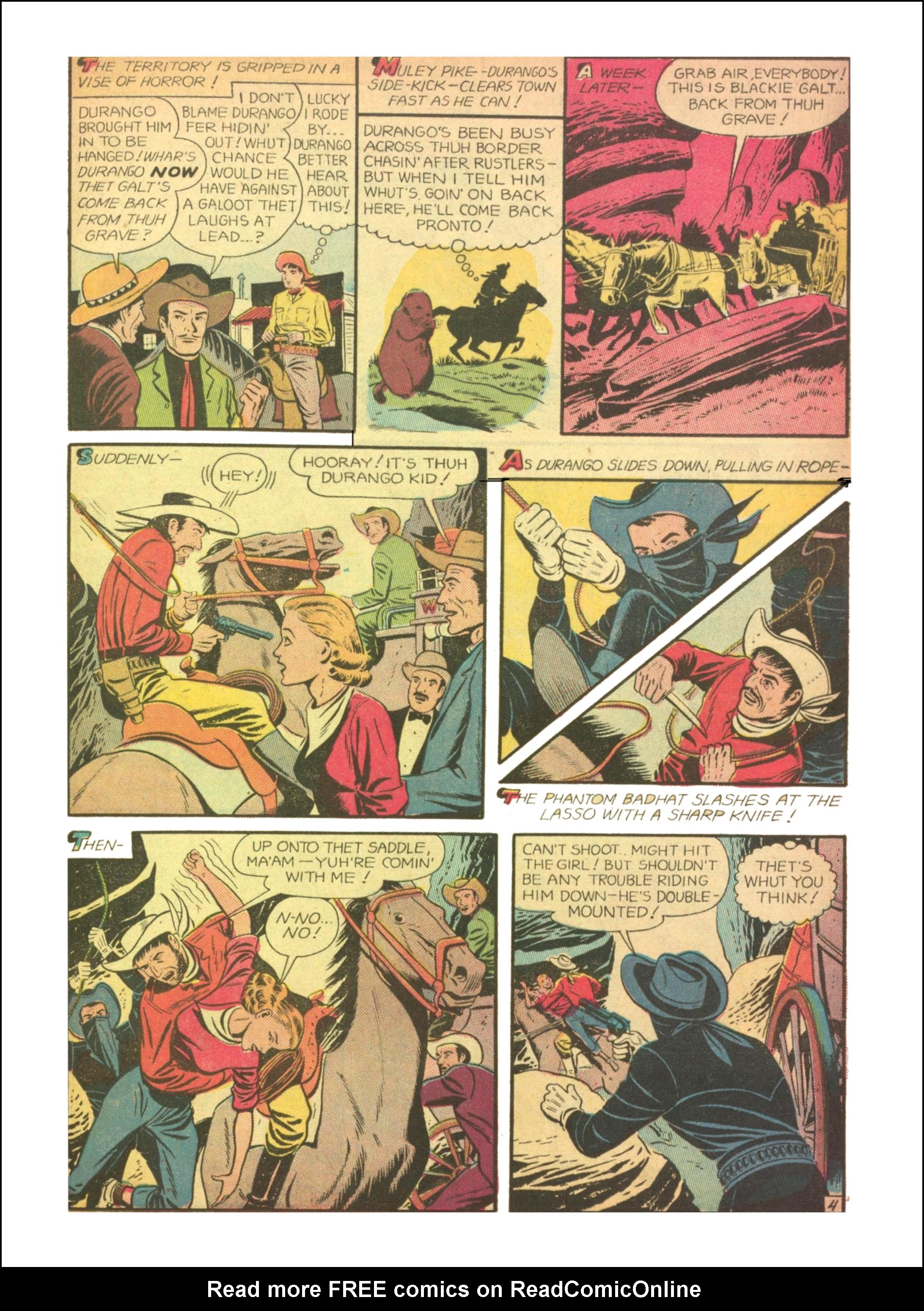 Read online Charles Starrett as The Durango Kid comic -  Issue #33 - 13