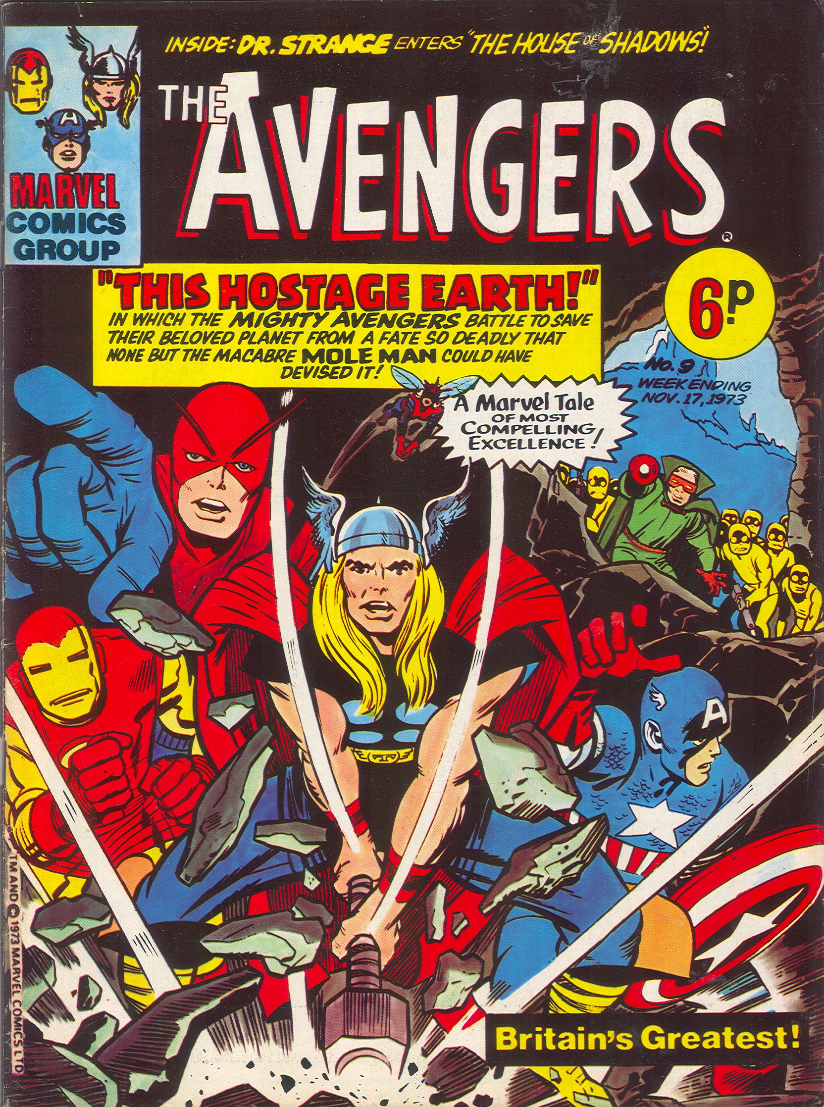 Read online The Avengers (1973) comic -  Issue #9 - 1