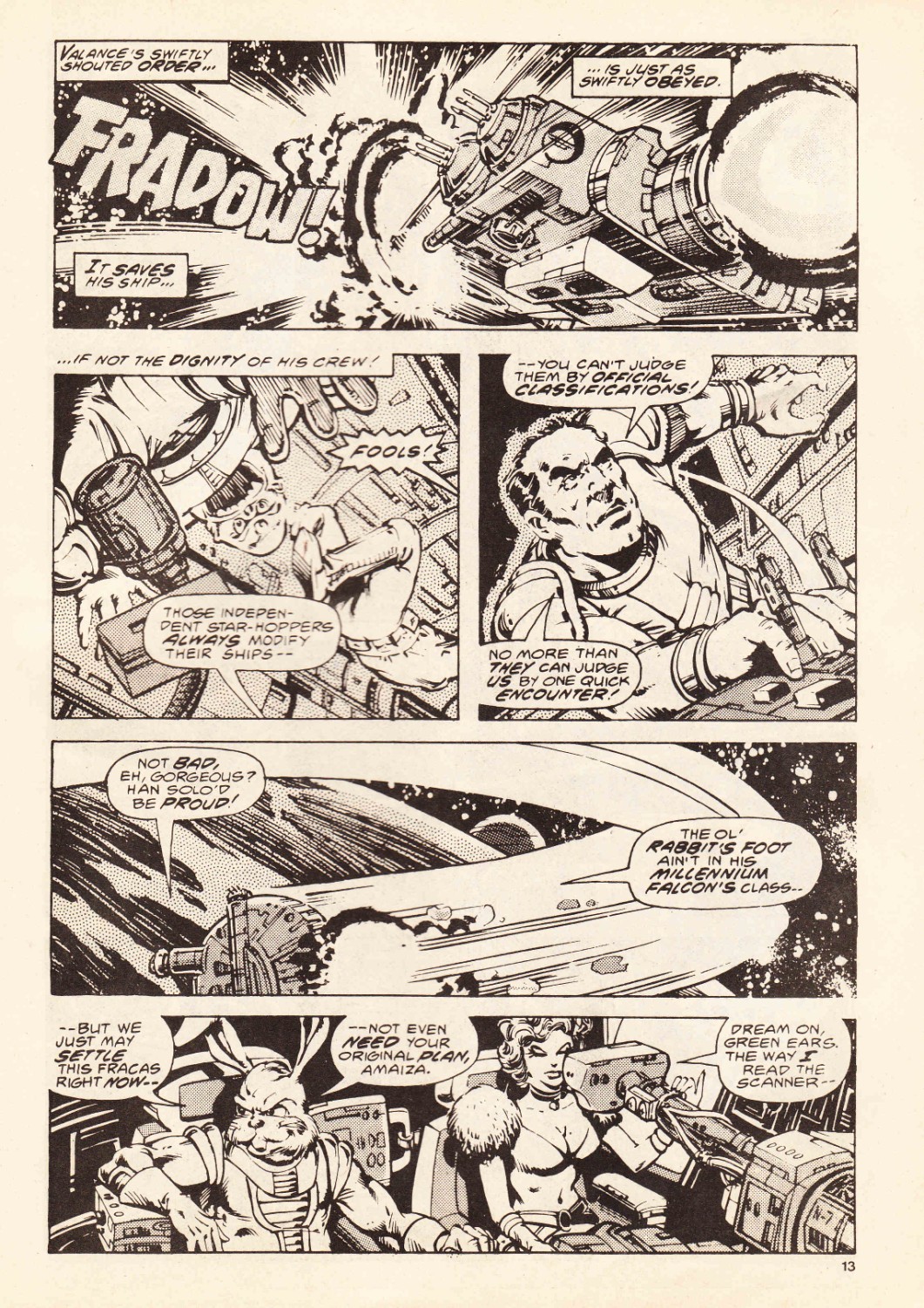 Read online Star Wars Weekly comic -  Issue #150 - 13