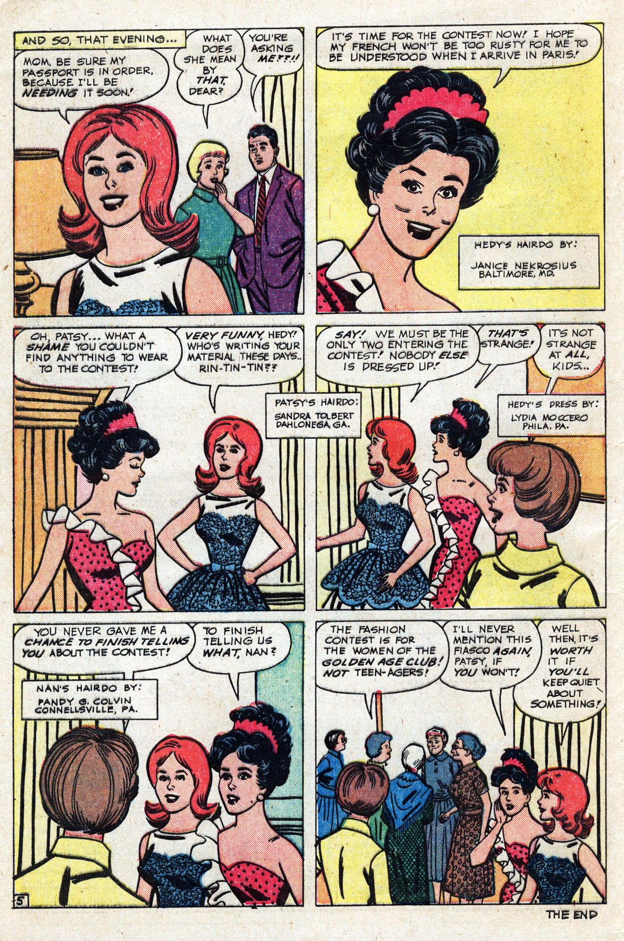 Read online Patsy and Hedy comic -  Issue #84 - 32