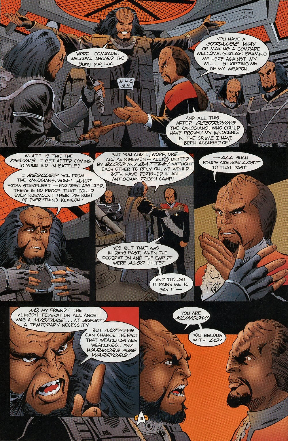 Read online Star Trek: Deep Space Nine: Worf Special comic -  Issue # Full - 20