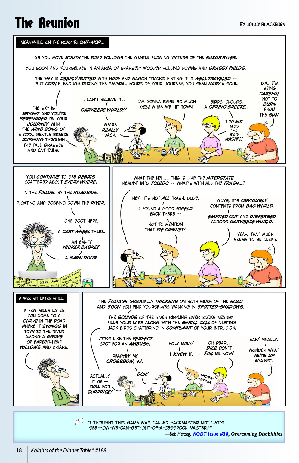 Read online Knights of the Dinner Table comic -  Issue #188 - 20