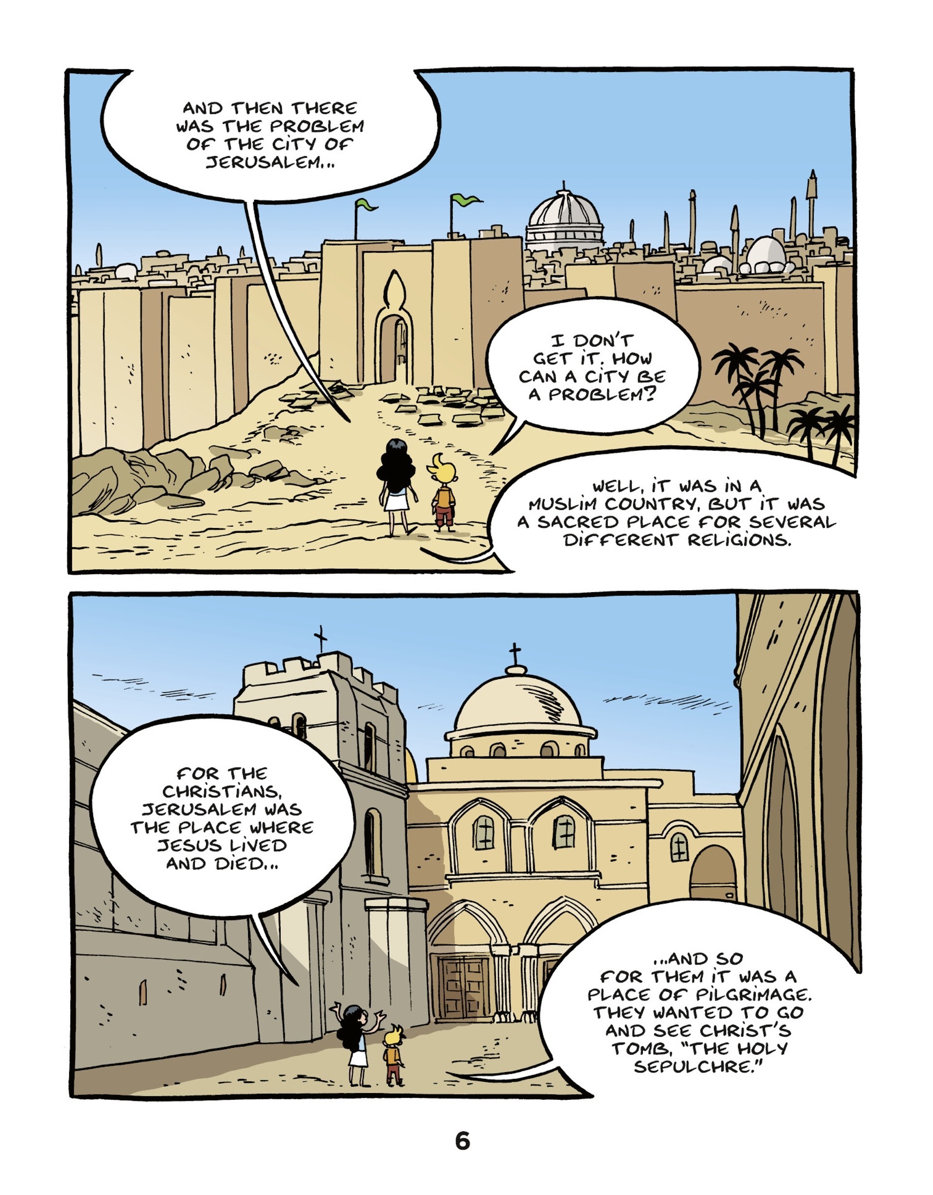 Read online On The History Trail With Ariane & Nino comic -  Issue #3 - 6