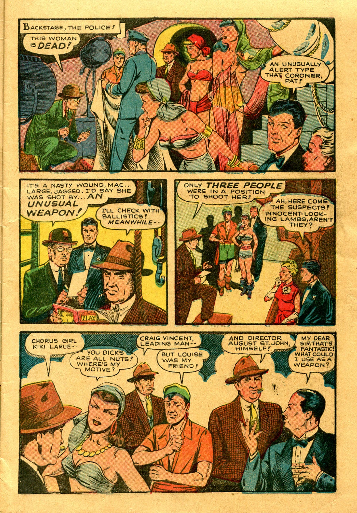 Read online The Saint (1947) comic -  Issue #4 - 5