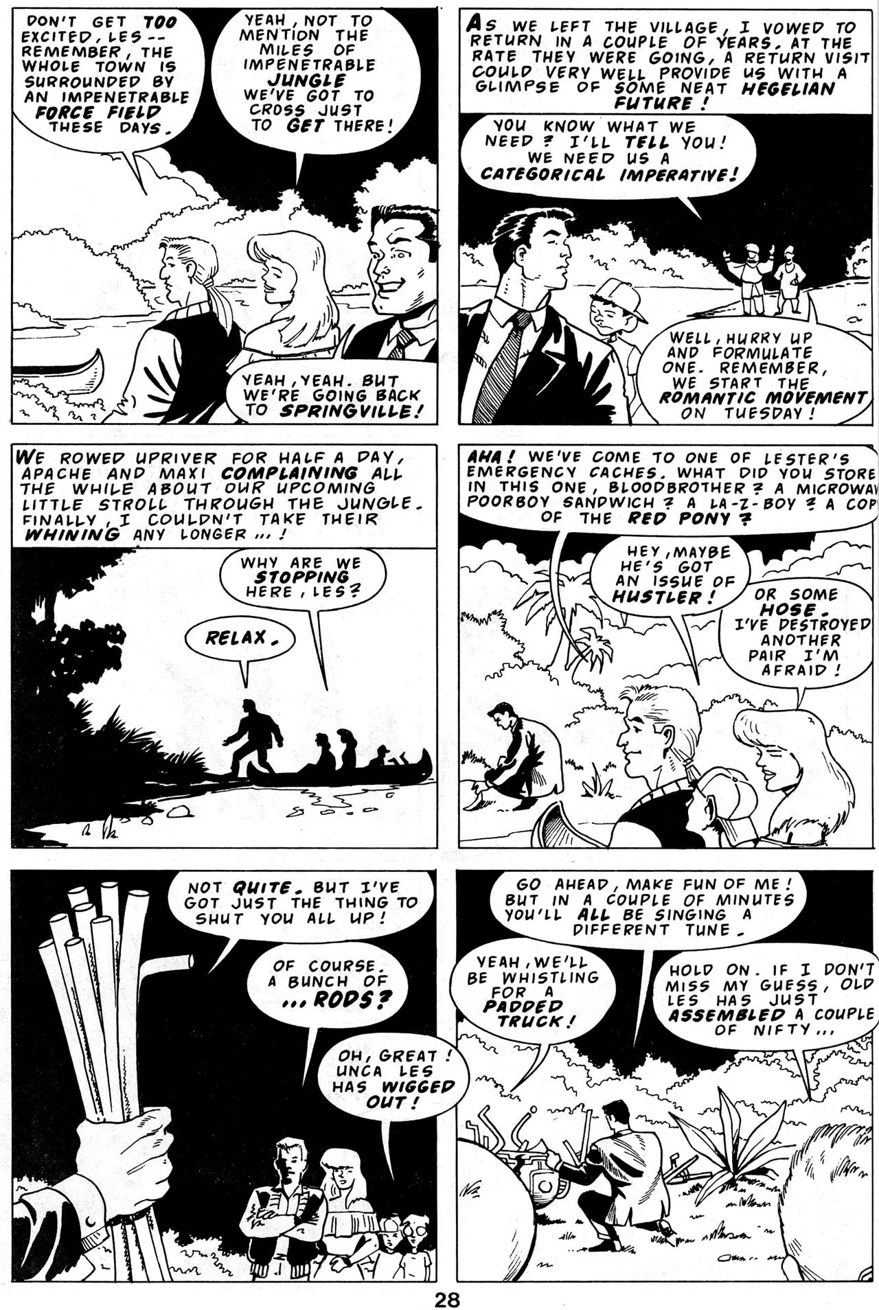 Read online The Trouble With Girls: Christmas Special comic -  Issue # Full - 30