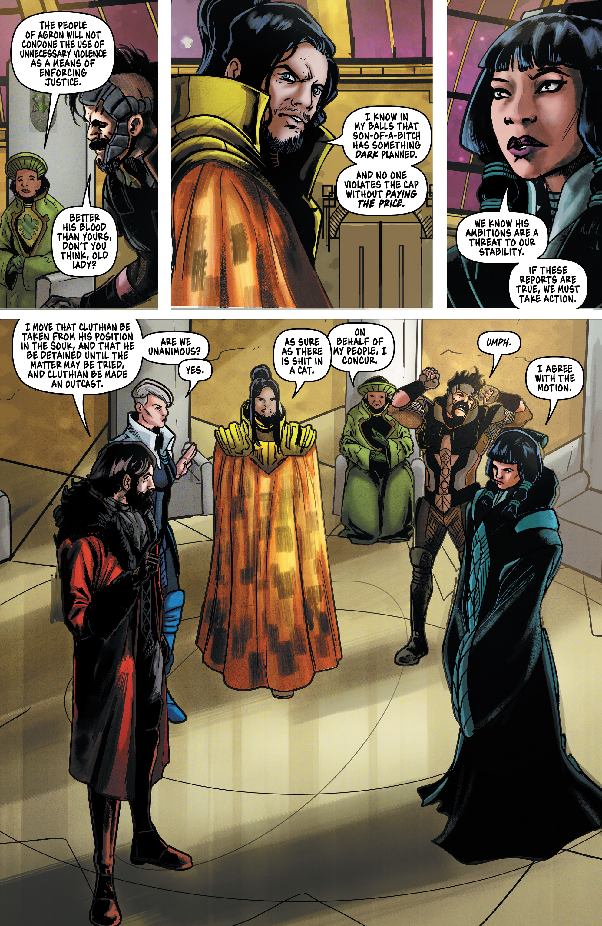 Read online Clans of Belari comic -  Issue #4 - 17