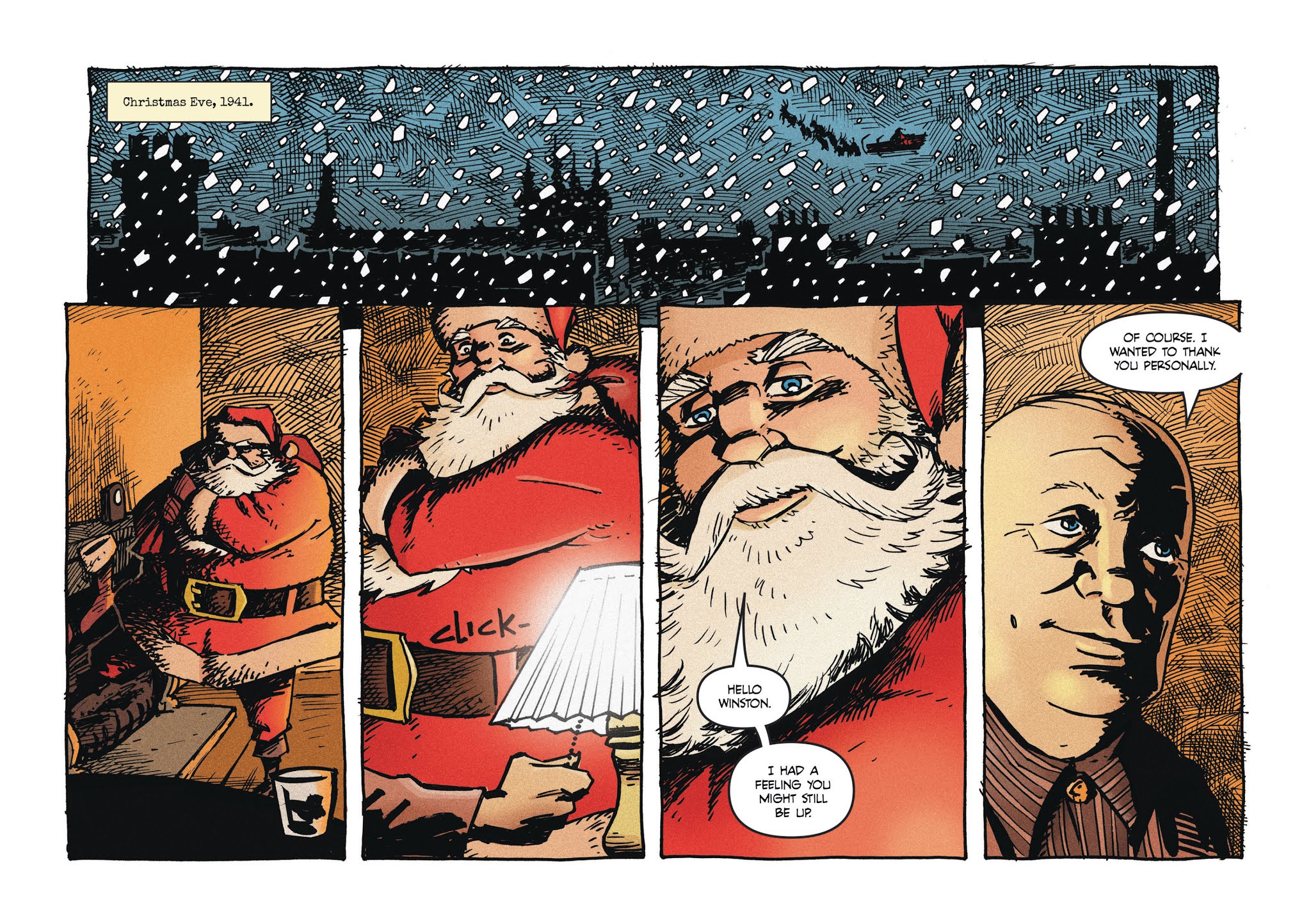 Read online Santa Claus vs. The Nazis comic -  Issue # TPB - 96