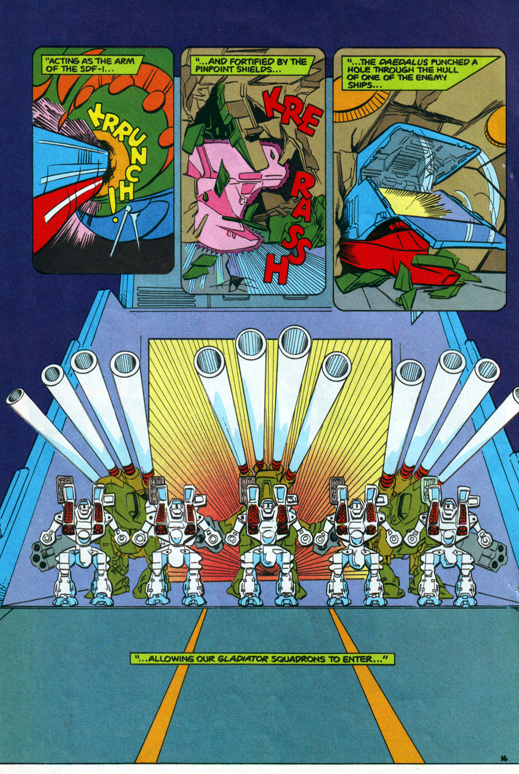 Read online Robotech The Macross Saga comic -  Issue #14 - 16