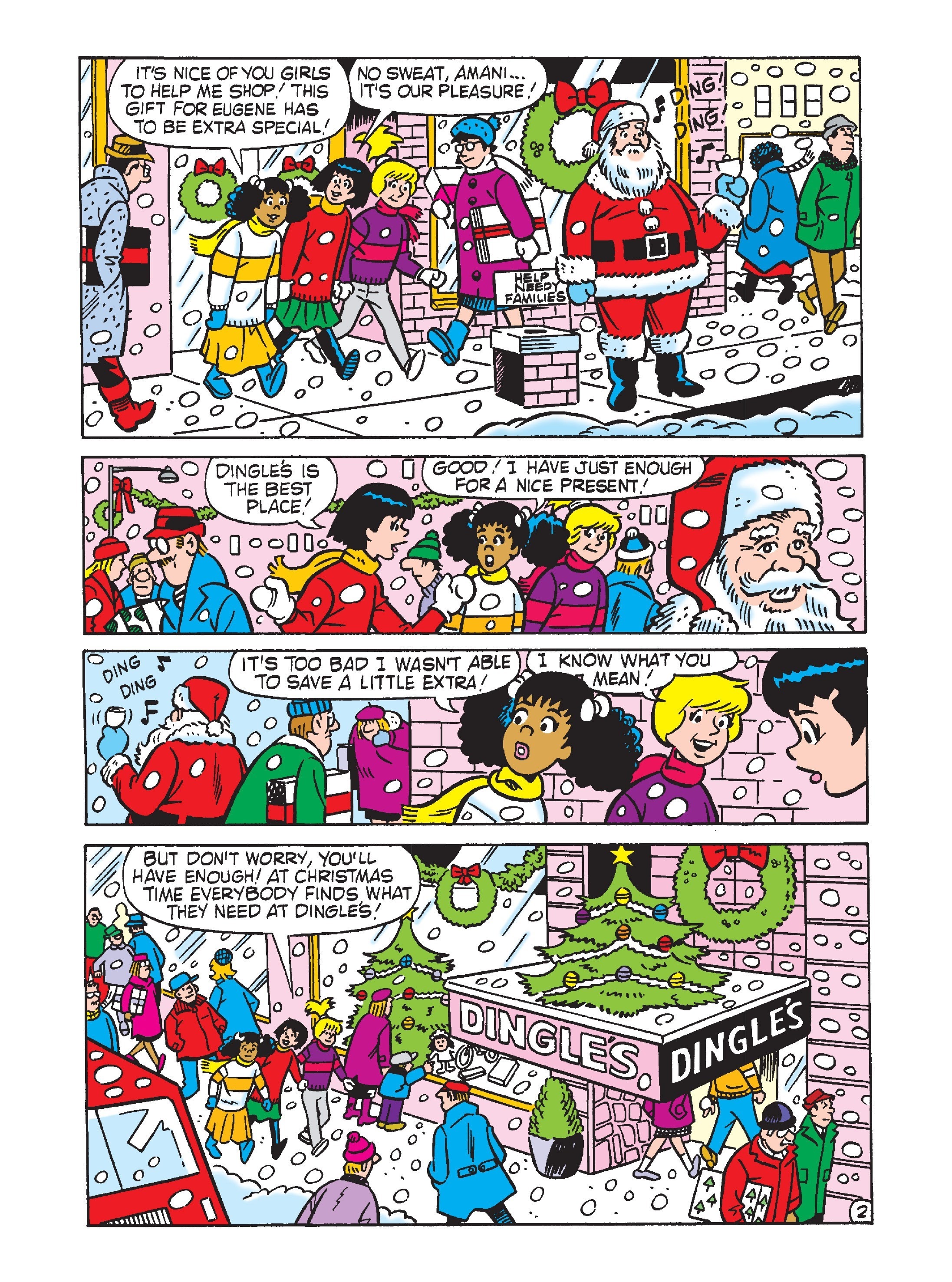Read online Archie & Friends Double Digest comic -  Issue #21 - 136