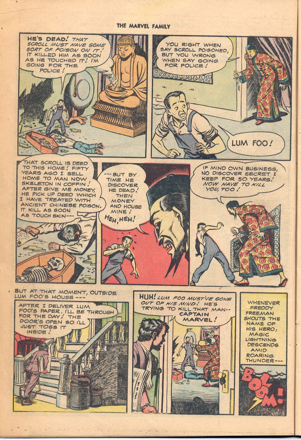 Read online The Marvel Family comic -  Issue #16 - 19