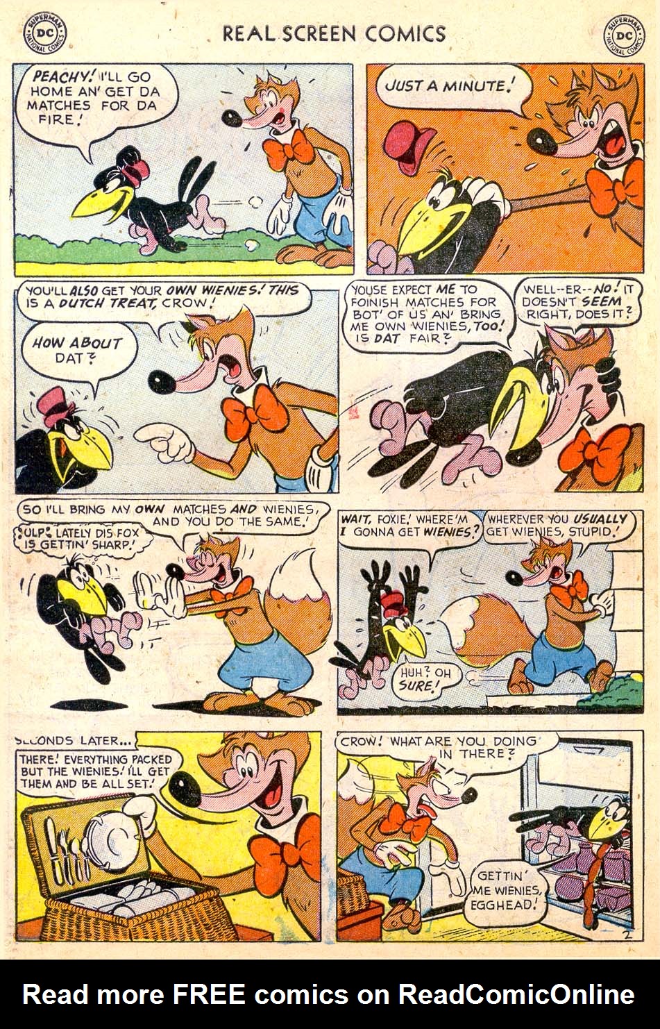 Read online Real Screen Comics comic -  Issue #55 - 30