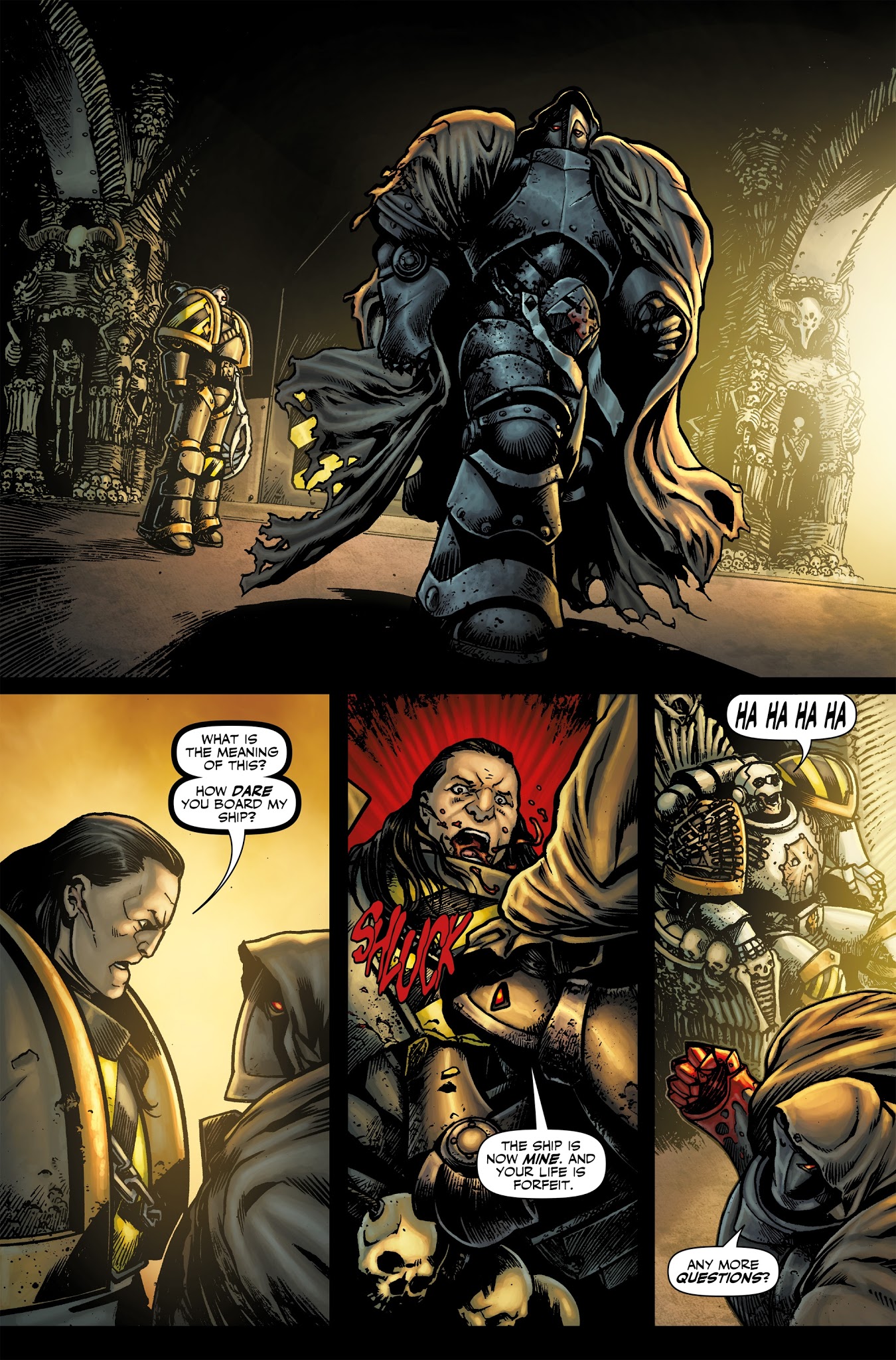 Read online Warhammer 40,000: Will of Iron comic -  Issue #9 - 7