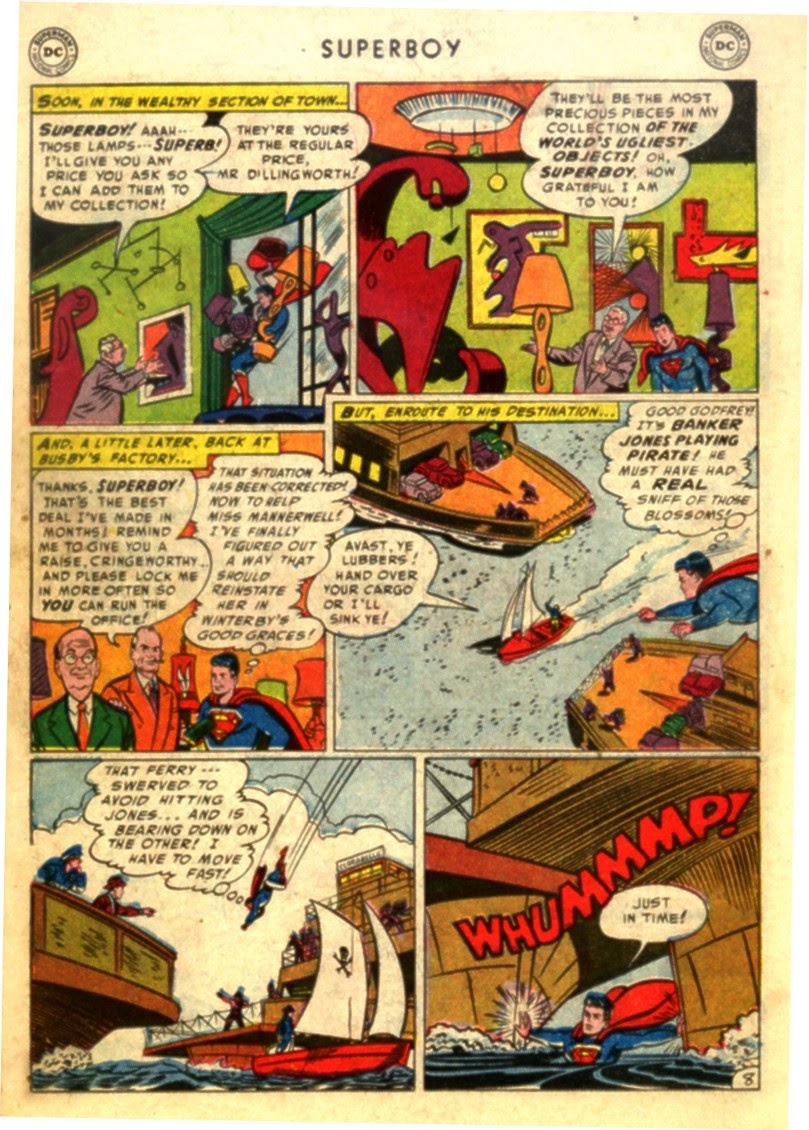 Read online Superboy (1949) comic -  Issue #29 - 21