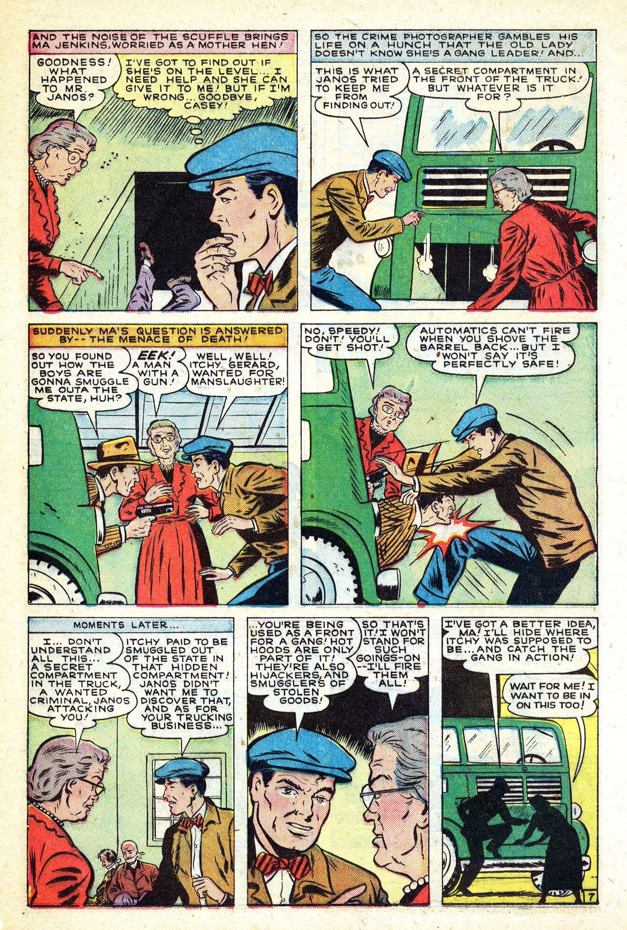 Read online Casey Crime Photographer comic -  Issue #4 - 20