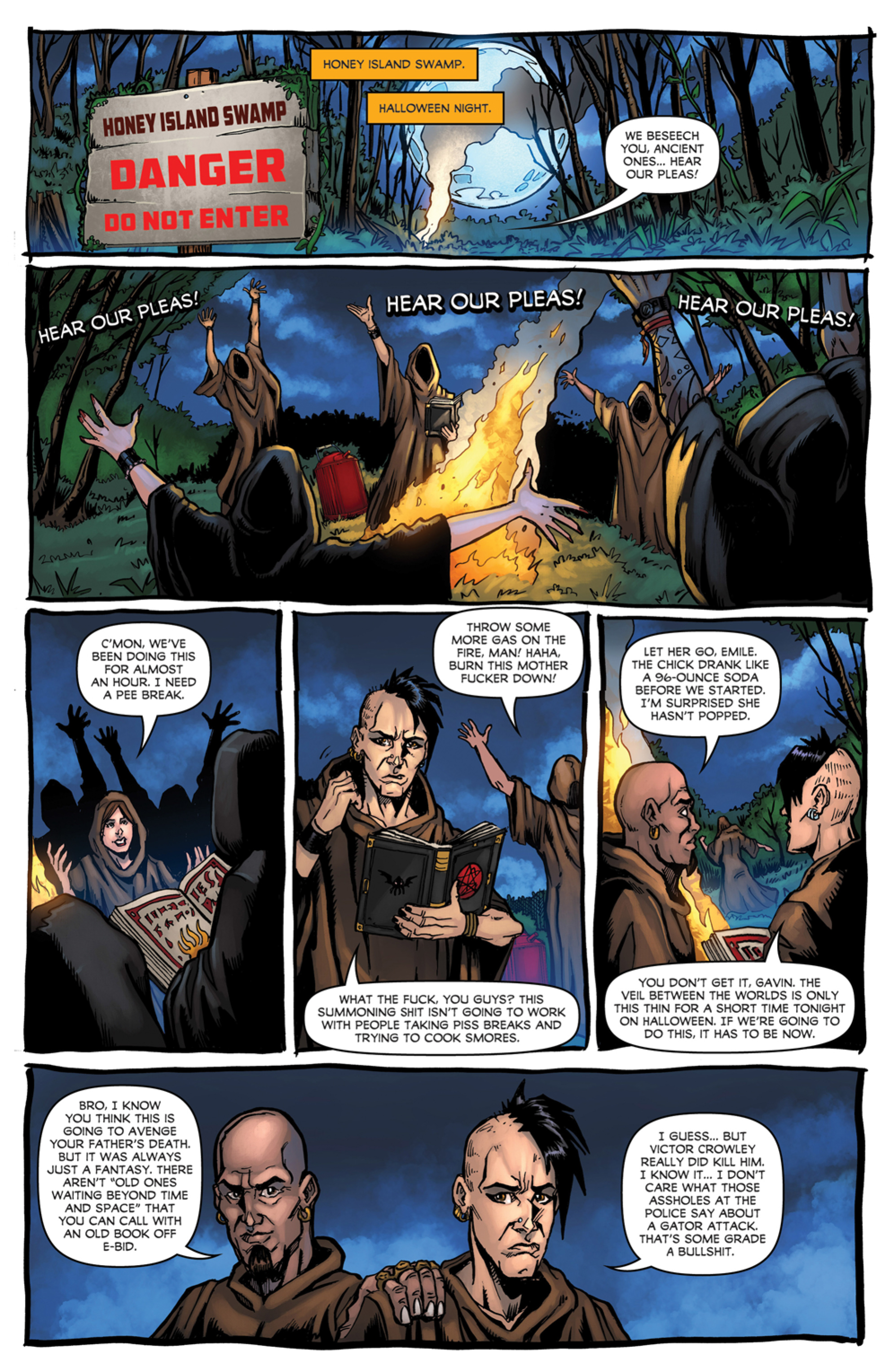 Read online Victor Crowley's Hatchet Halloween Tales III comic -  Issue # Full - 4