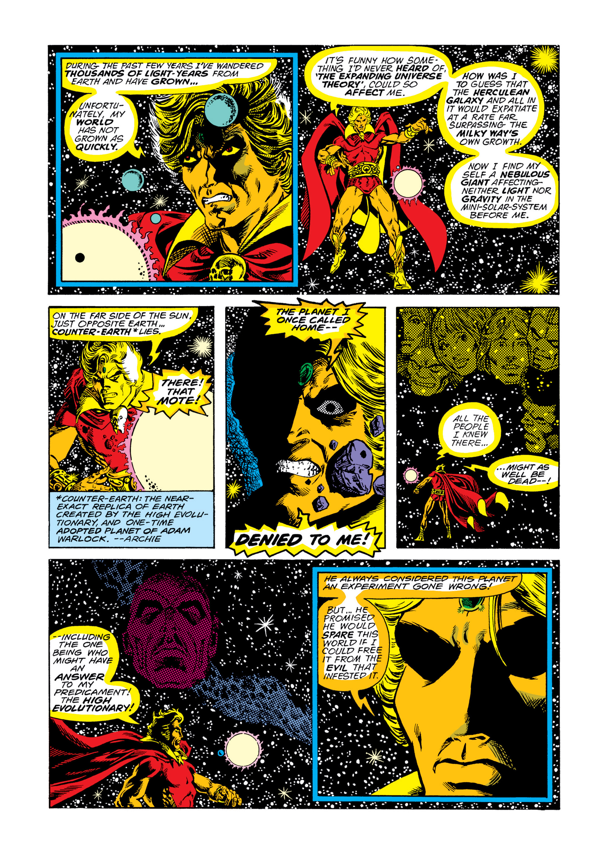 Read online Marvel Masterworks: Warlock comic -  Issue # TPB 2 (Part 2) - 100
