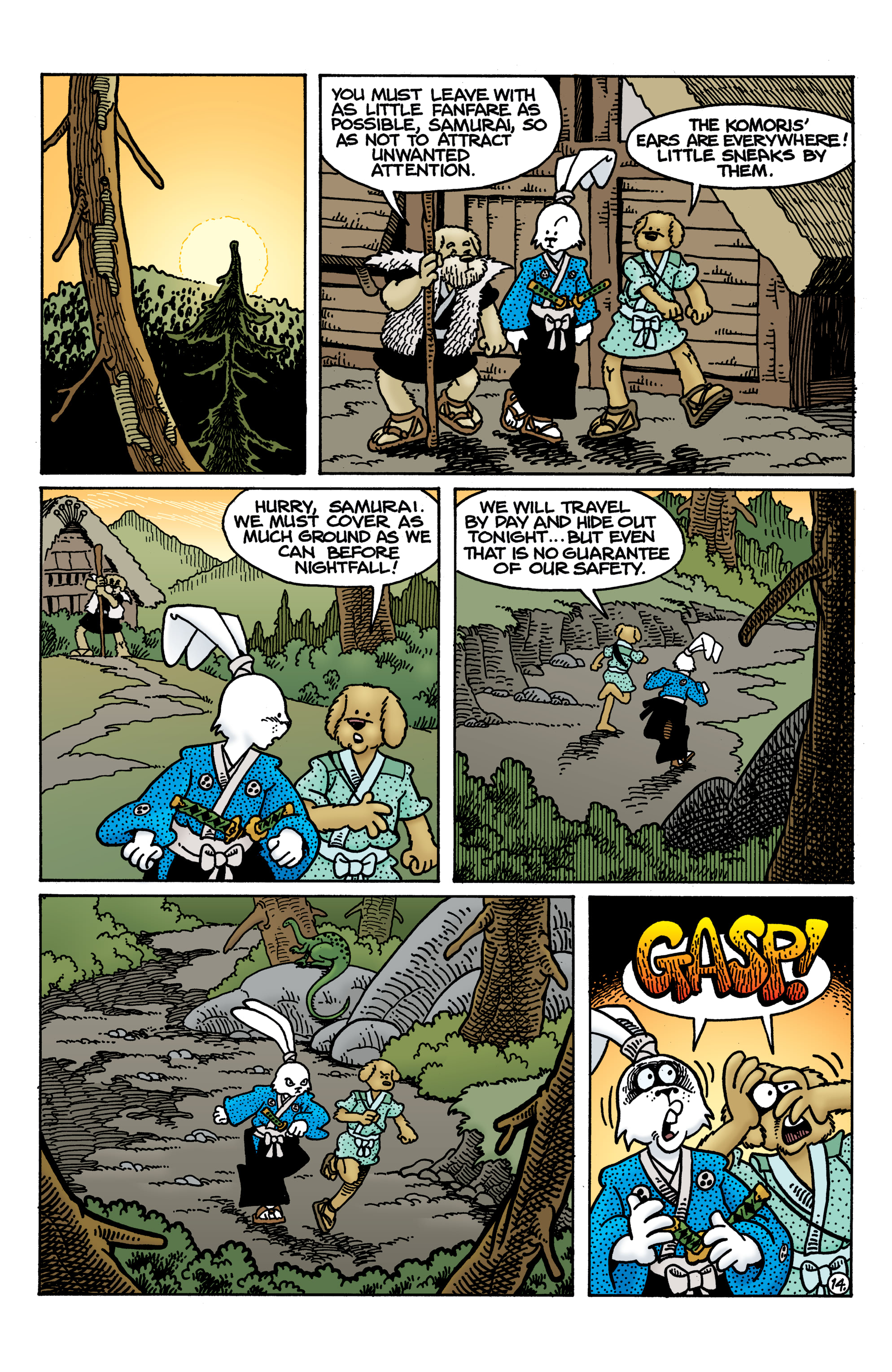 Read online Usagi Yojimbo: Lone Goat and Kid comic -  Issue #3 - 16