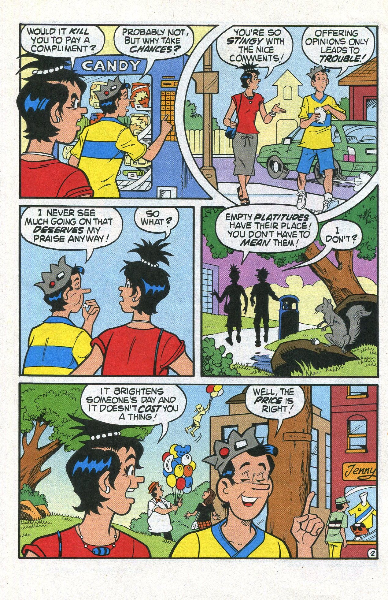 Read online Archie's Pal Jughead Comics comic -  Issue #129 - 4