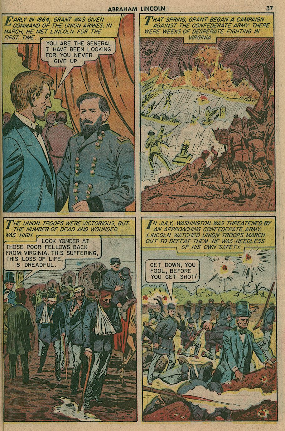 Read online Classics Illustrated comic -  Issue #142 - 38
