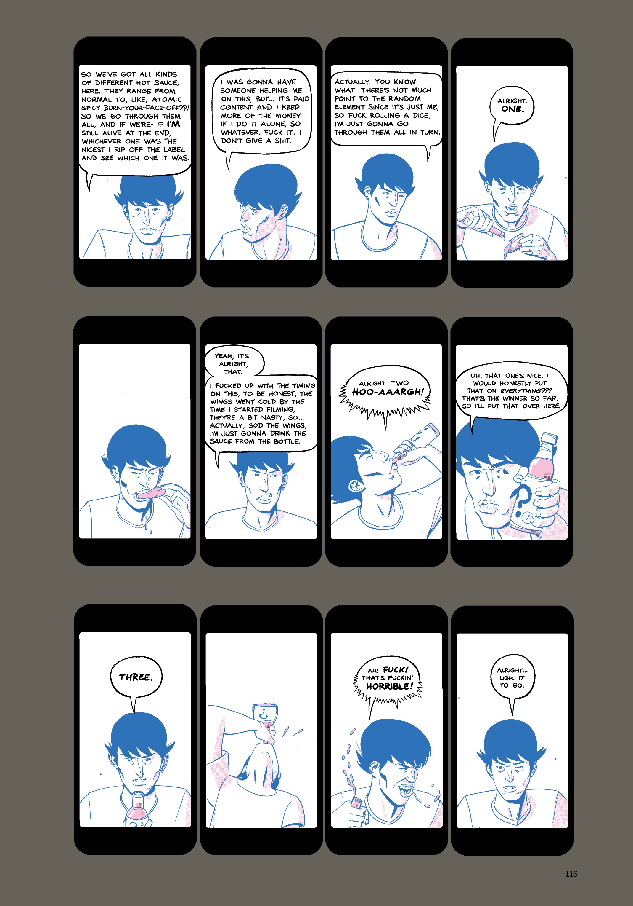 Read online Now: The New Comics Anthology comic -  Issue #9 - 113