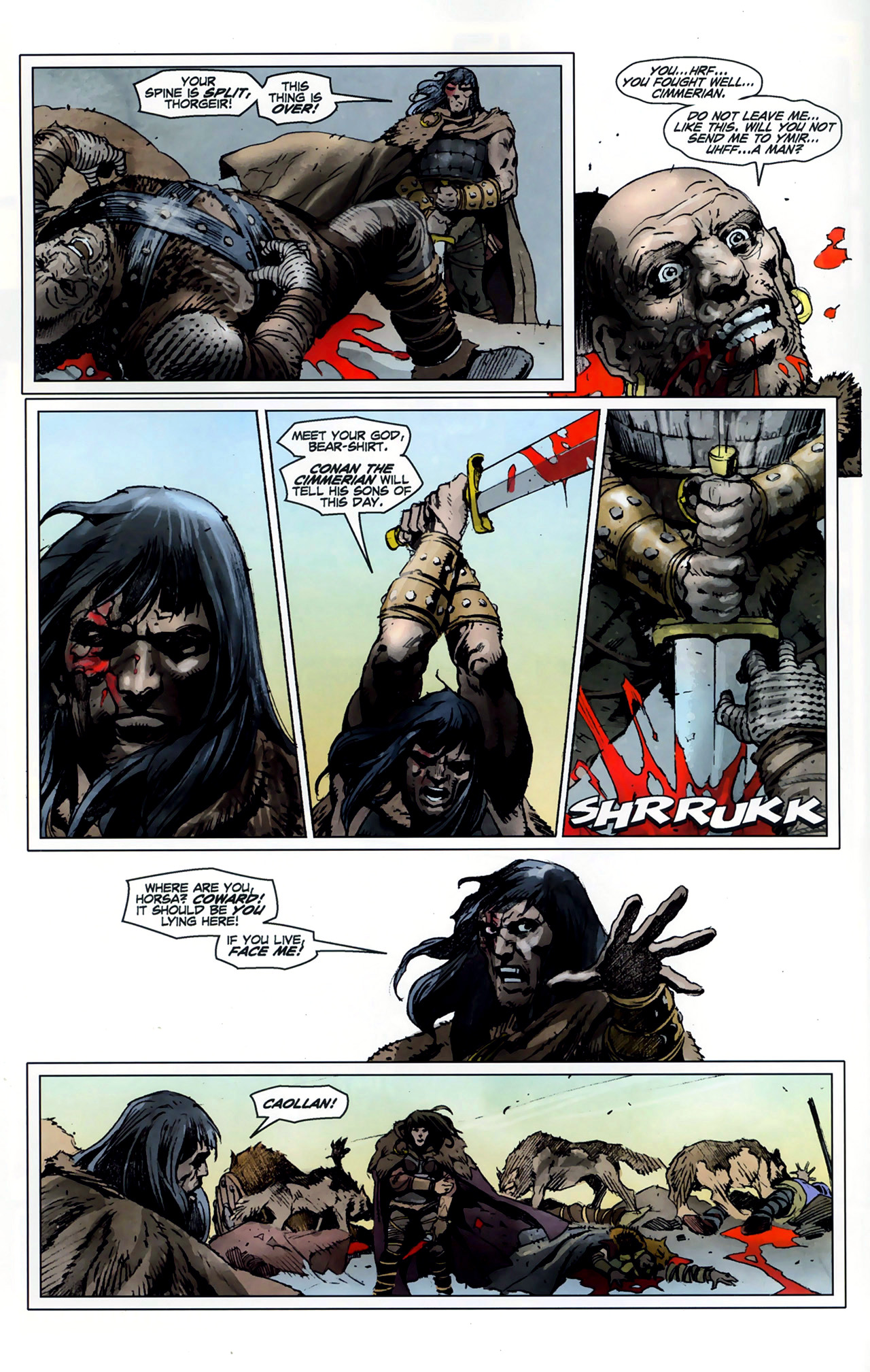 Read online Conan The Cimmerian comic -  Issue #5 - 10